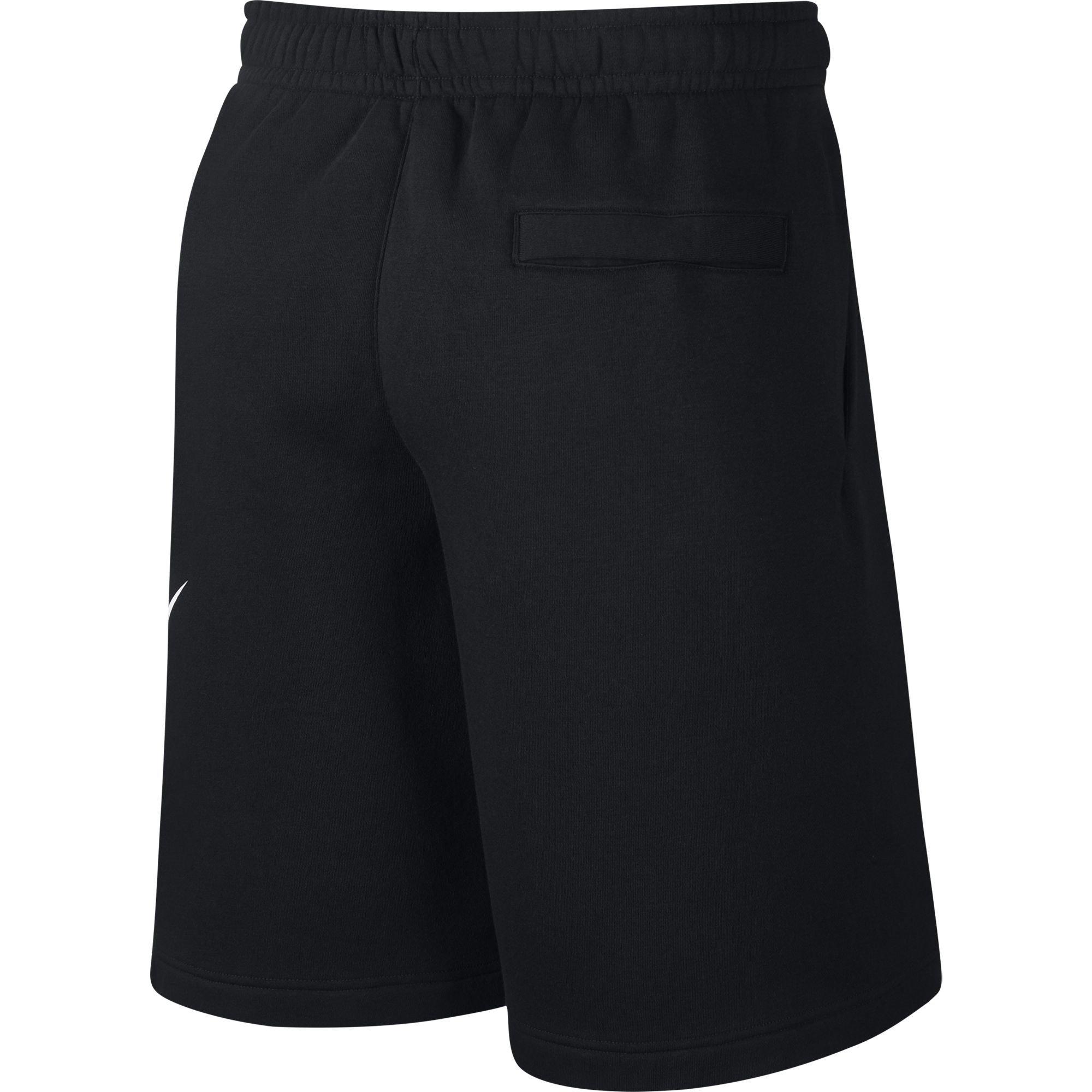 Schwarz/Weiß - Nike - Sportswear Club Men's Graphic Shorts - 2