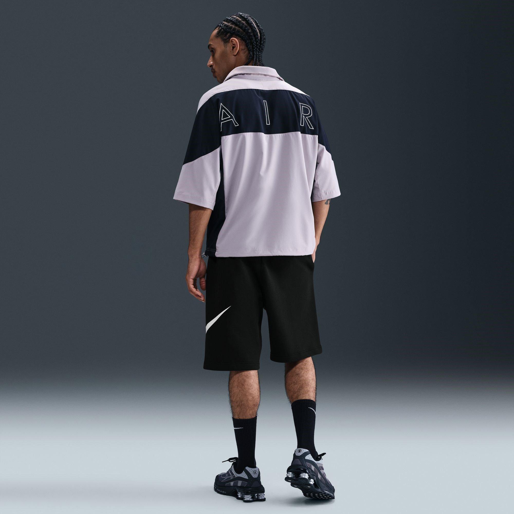 Schwarz/Weiß - Nike - Sportswear Club Men's Graphic Shorts - 14