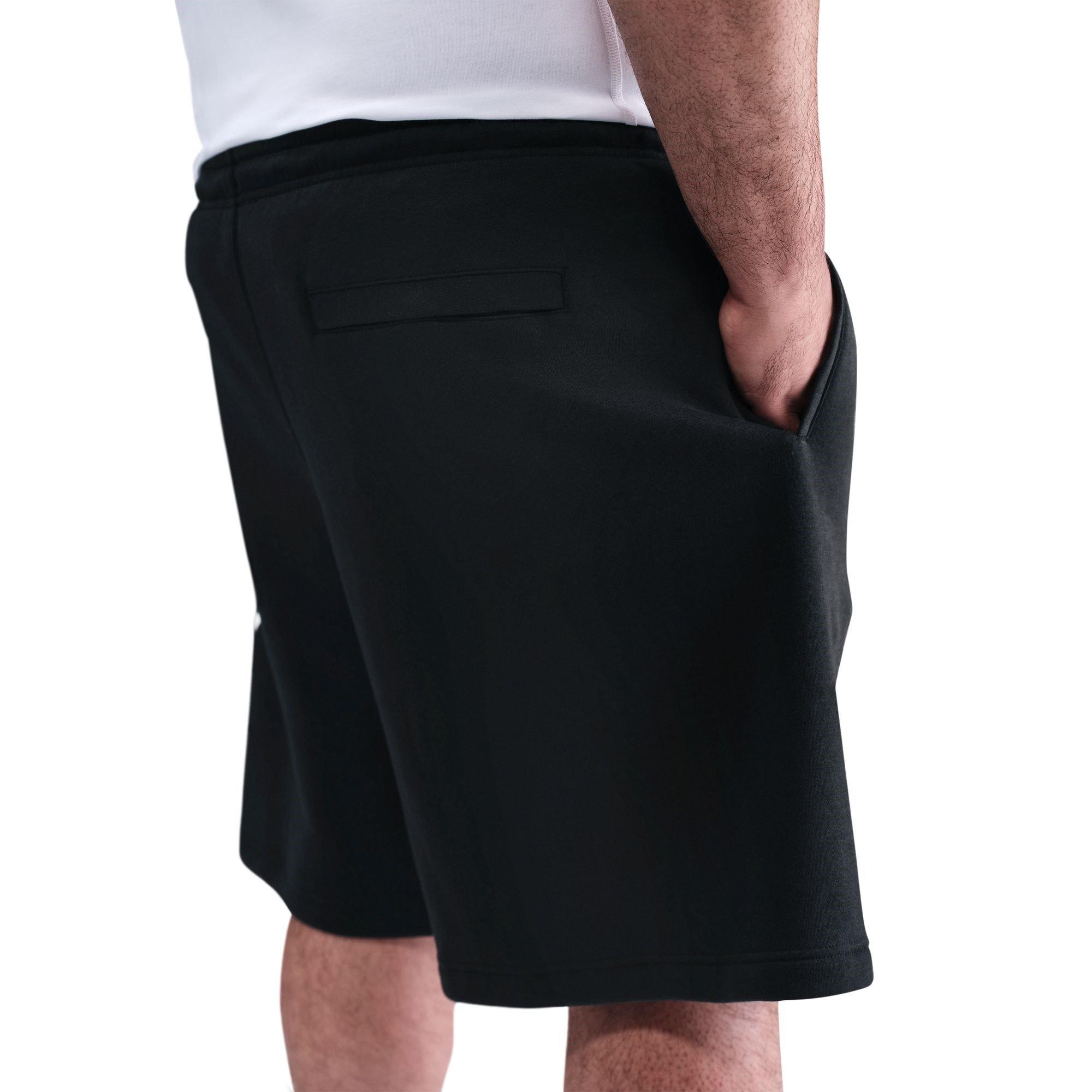 Schwarz/Weiß - Nike - Sportswear Club Men's Graphic Shorts - 10