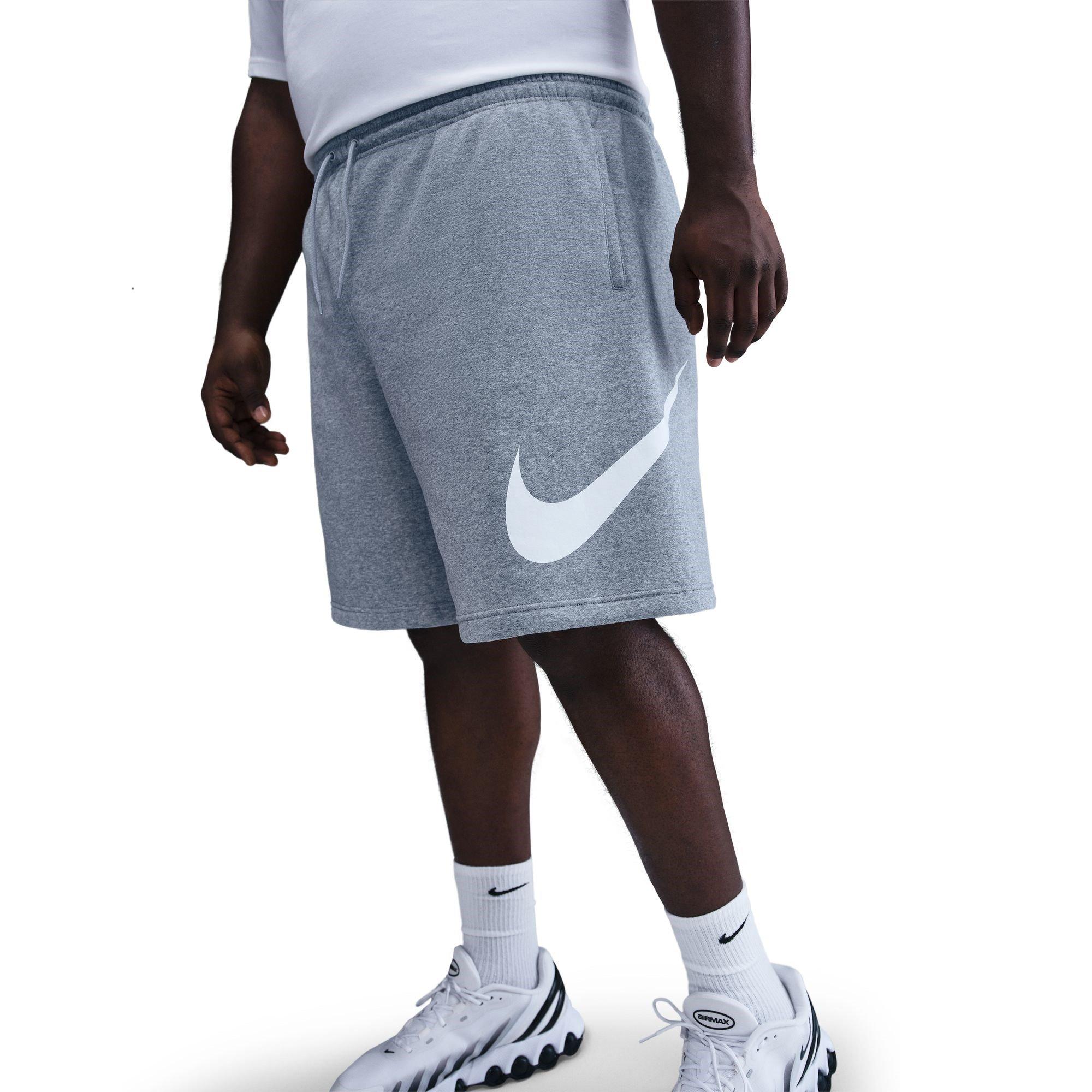 Tamno sive/bijele - Nike - Sportswear Club Men's Graphic Shorts - 6