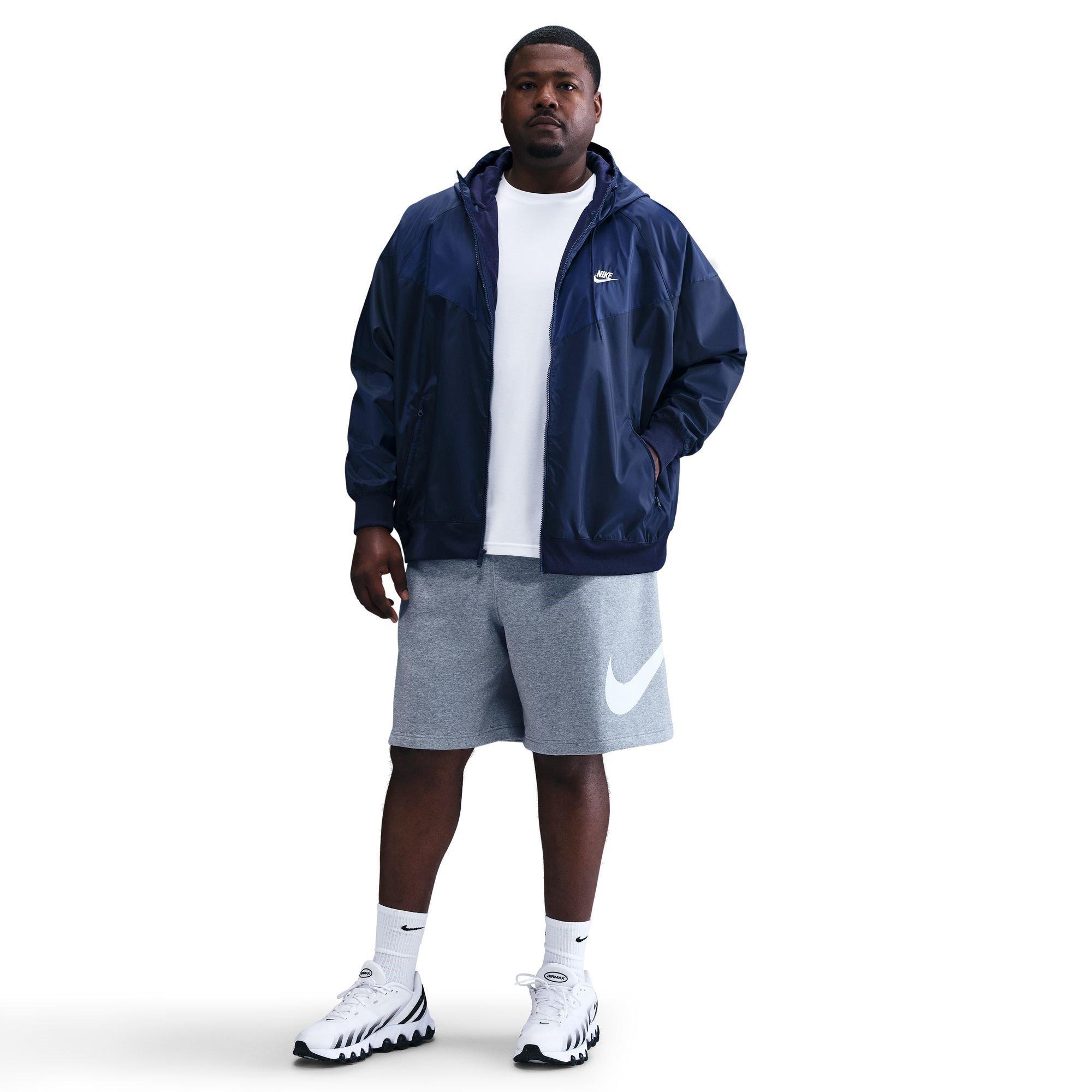 Tamno sive/bijele - Nike - Sportswear Club Men's Graphic Shorts - 7