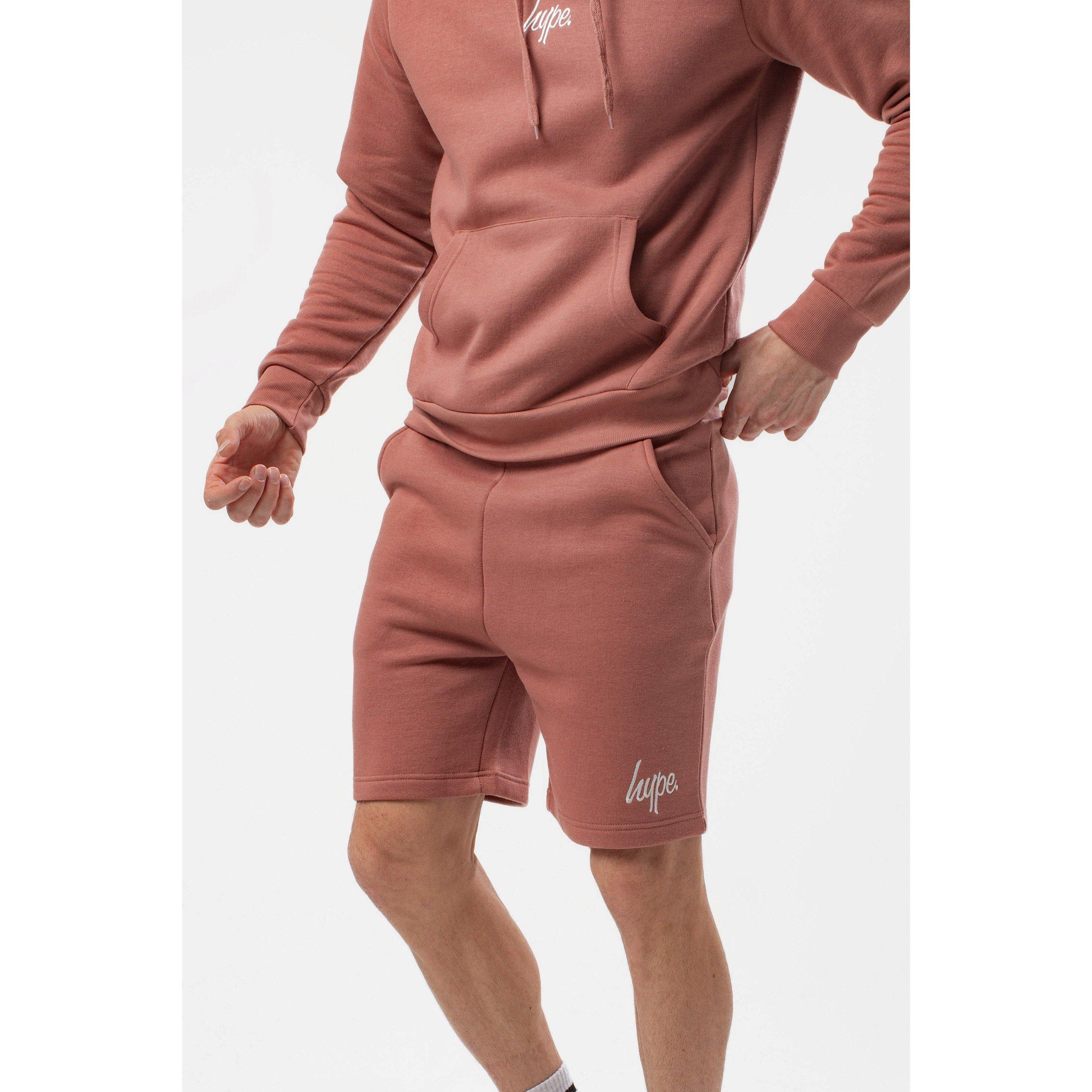 Red - Hype - Fleece Jogger Shorts - 5