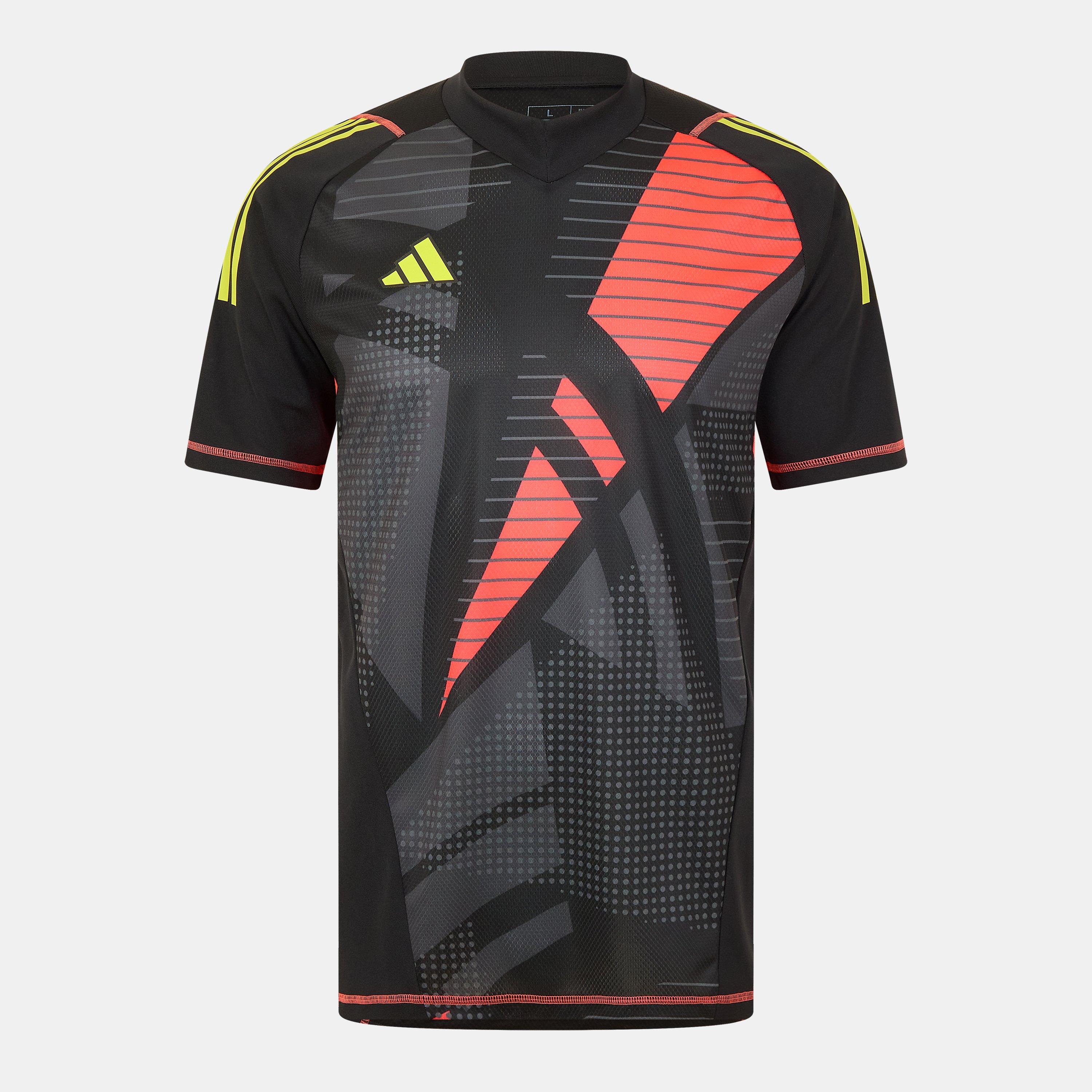 Adidas Men's Tiro 24 Pro Short Sleeve Goalkeeper Jersey - Black - M