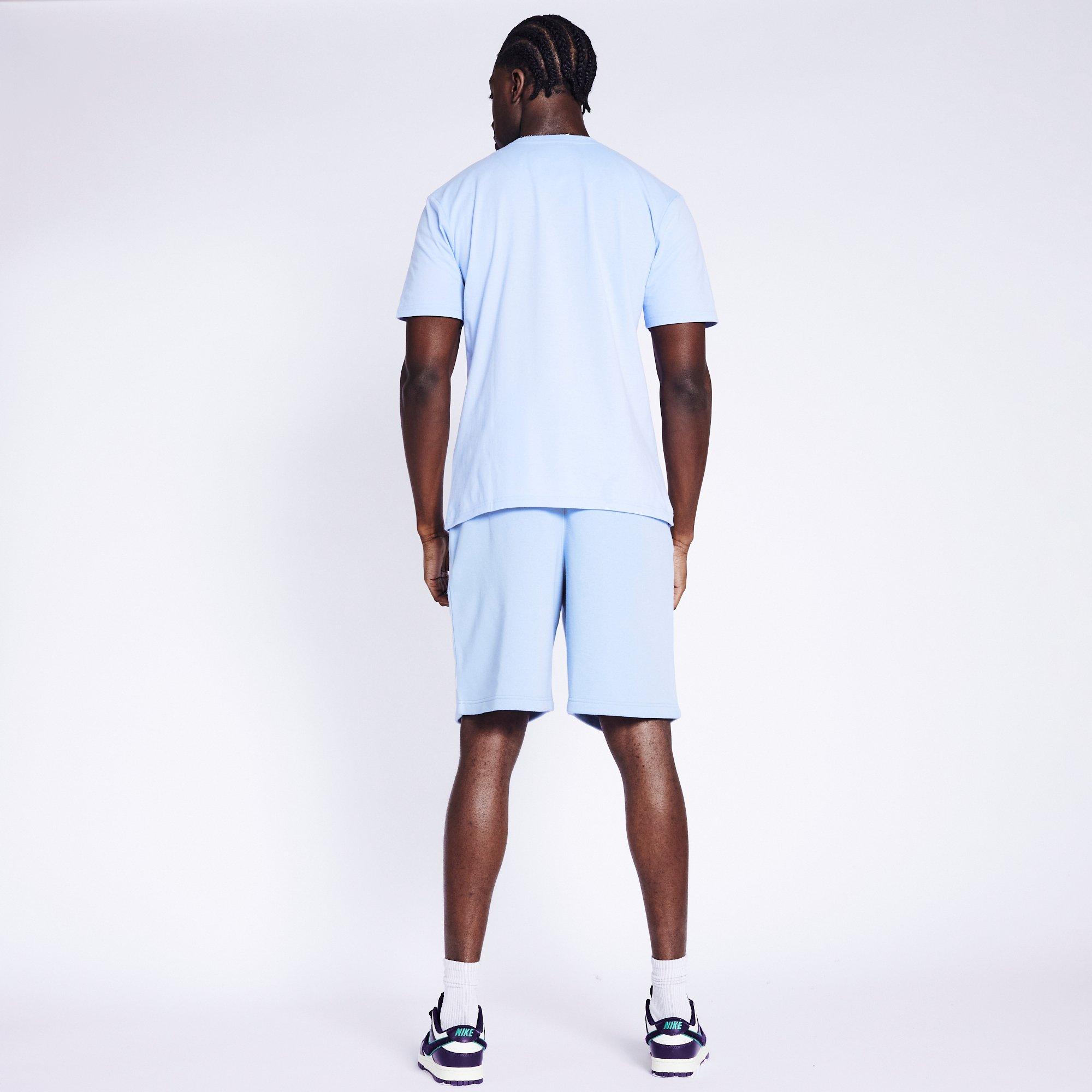 Dusty Blue - Blood Brother - BB Core Fleece Jogger Shorts - 4