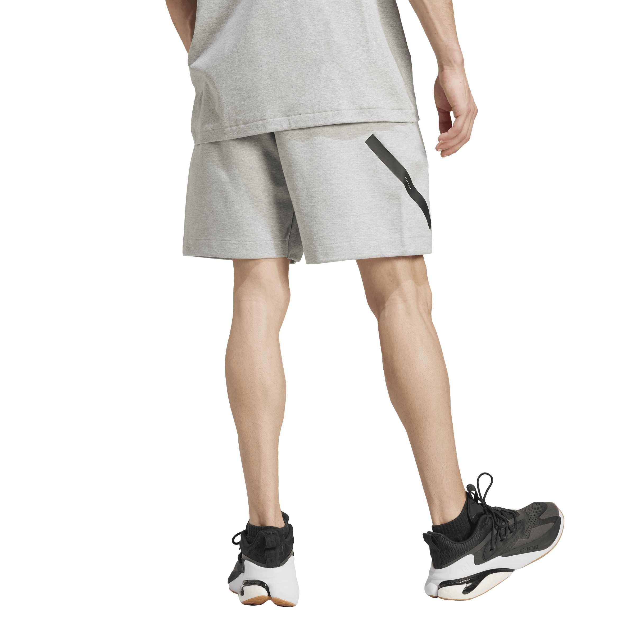 Medium Grey Hea - adidas - adidas M Z.N.E. Sho Jogger Short Mens - 3