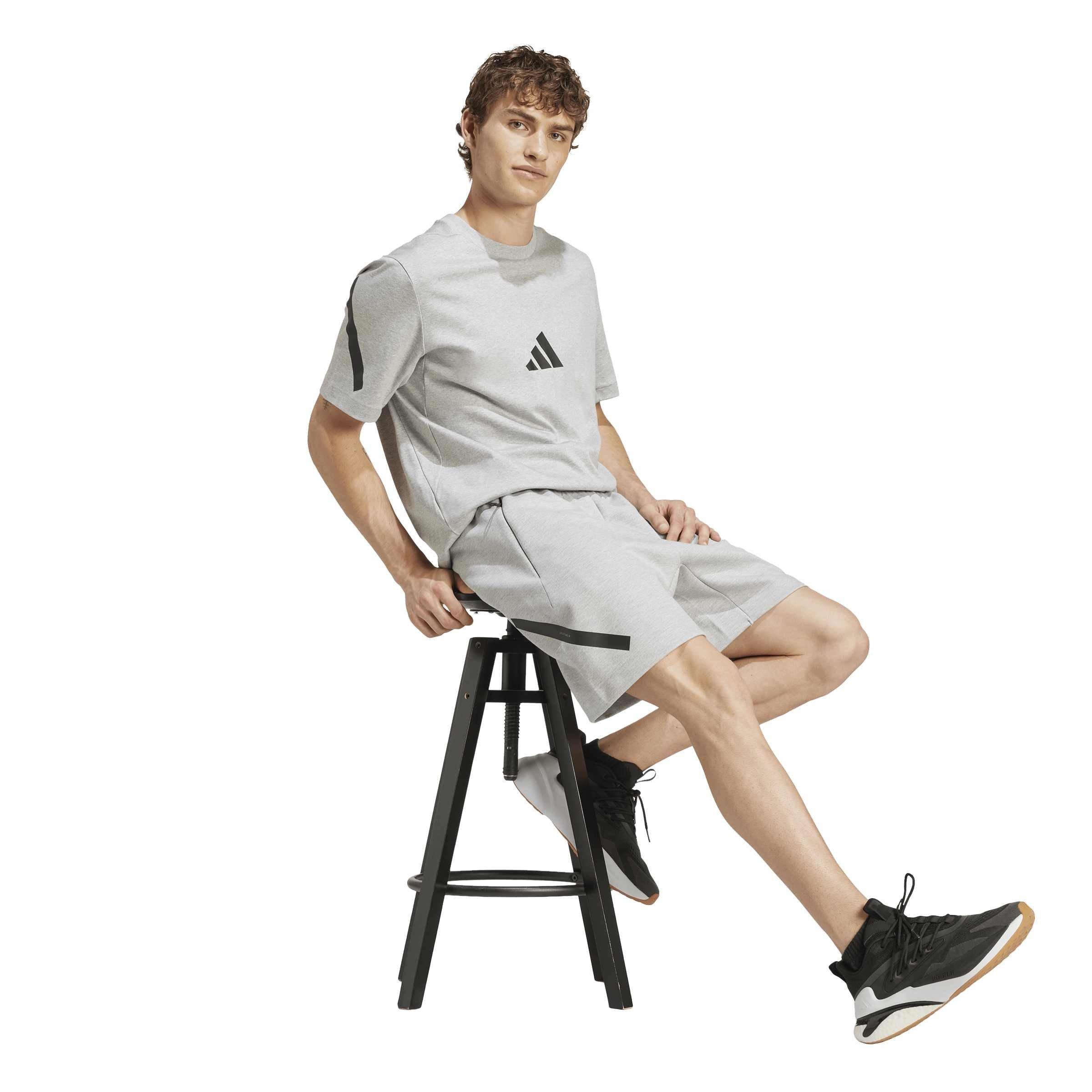 Medium Grey Hea - adidas - adidas M Z.N.E. Sho Jogger Short Mens - 6