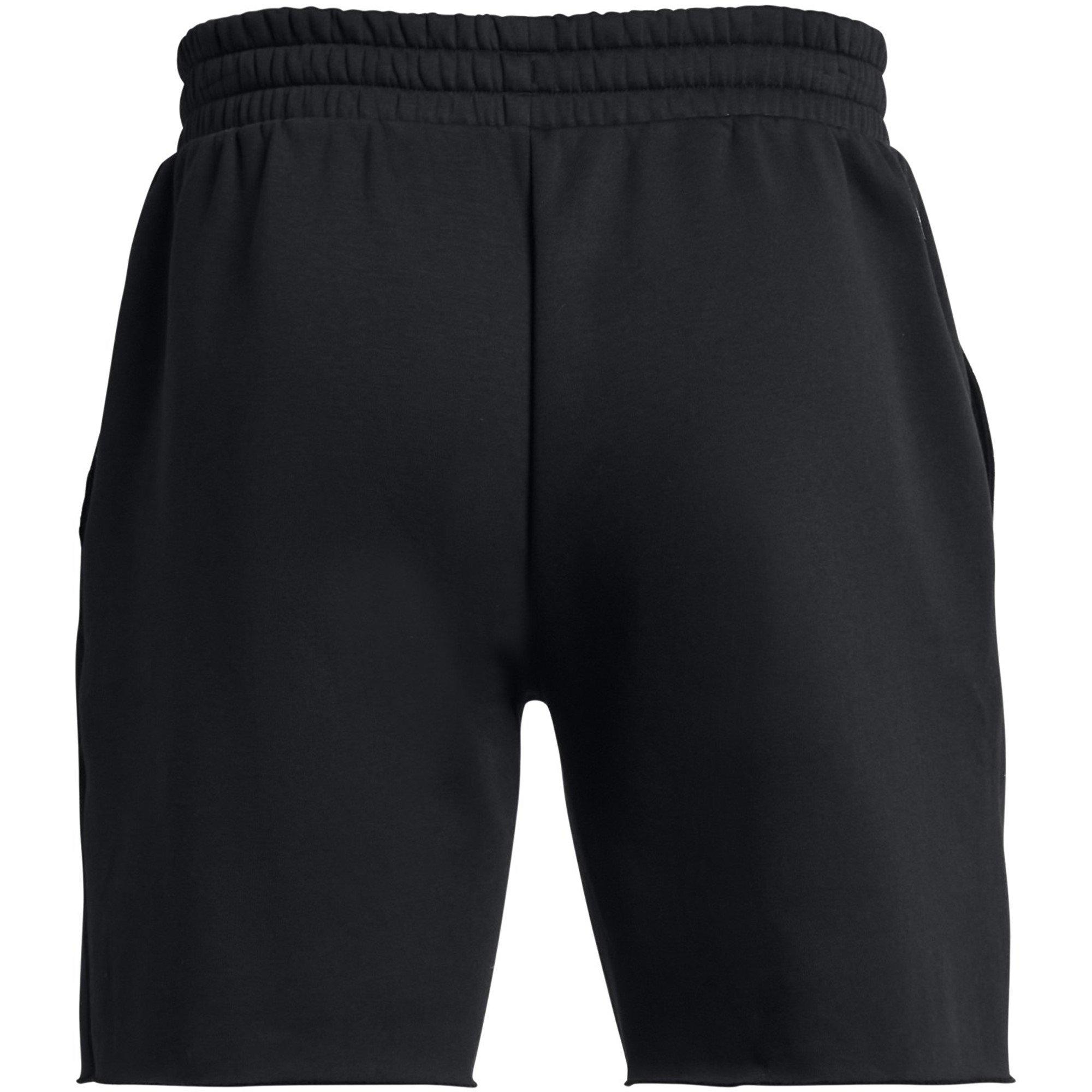 Black - Under Armour - Icon Fleece Jogger Shorts - 7
