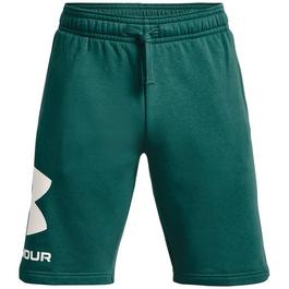 Under Armour Rival Big Logo Fleece Shorts Mens