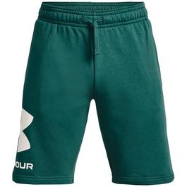 Under Armour Under Rival Big Logo Fleece Shorts Mens