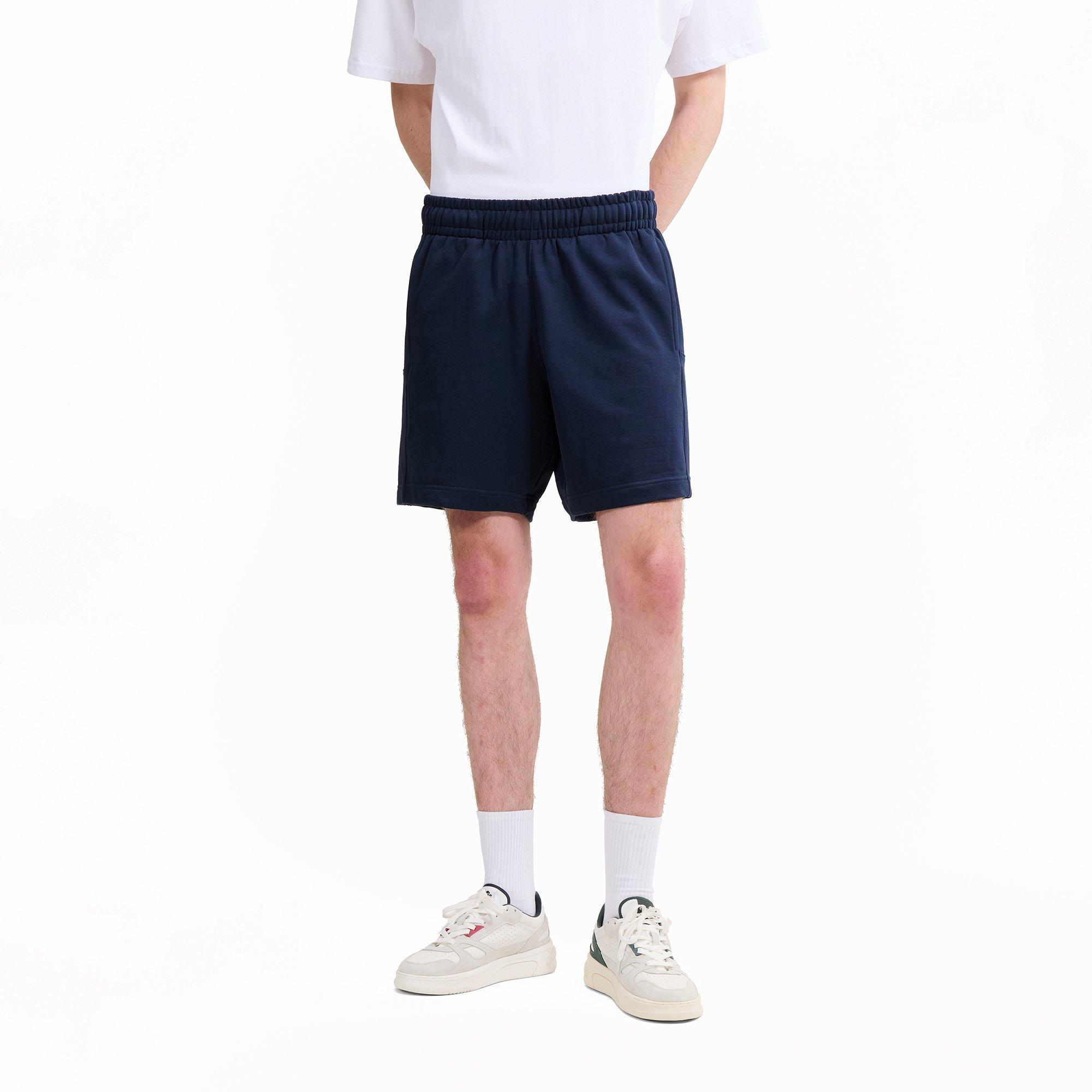 Marine - Ellesse - Men's Fleece Jogger Shorts - 2