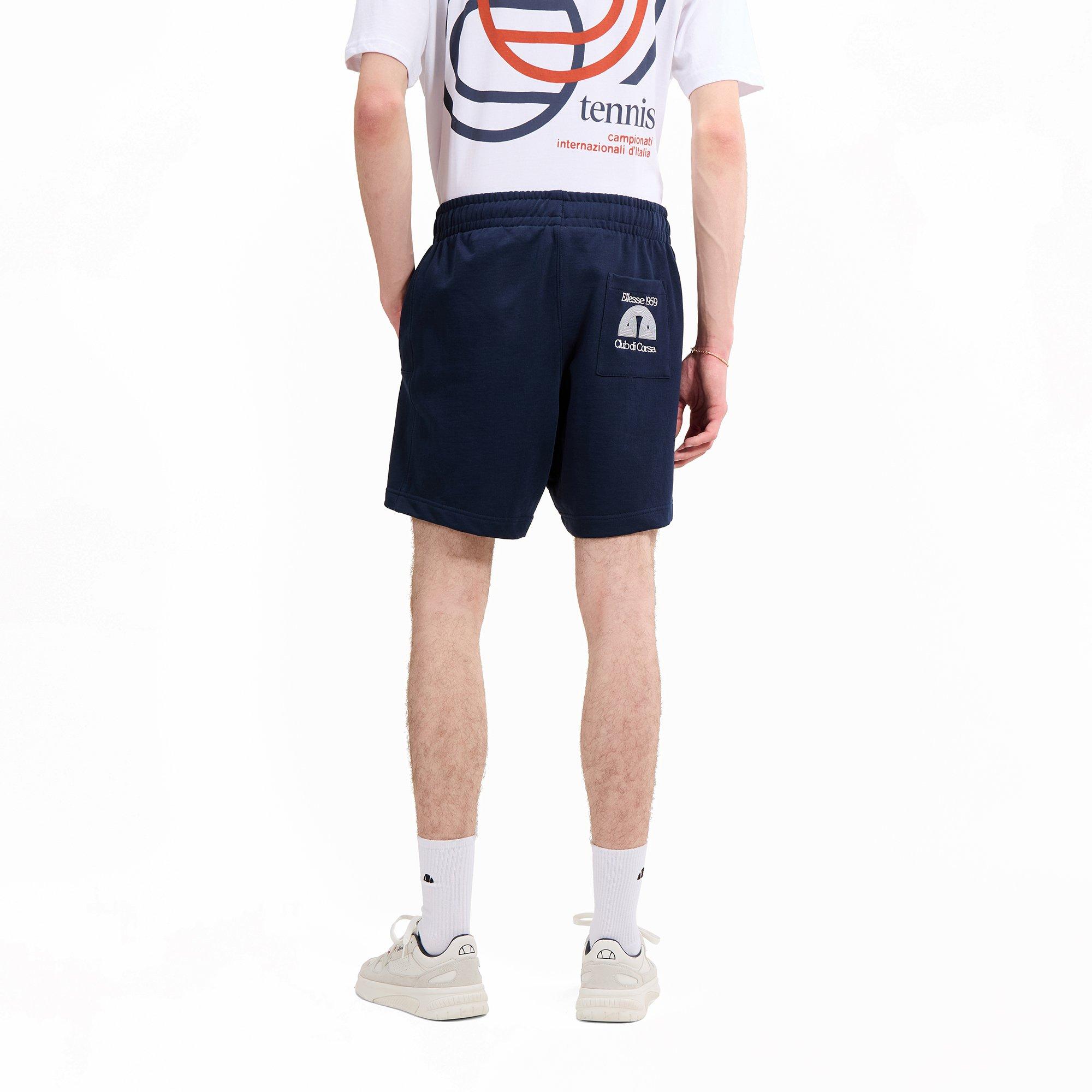 Marine - Ellesse - Men's Fleece Jogger Shorts - 3