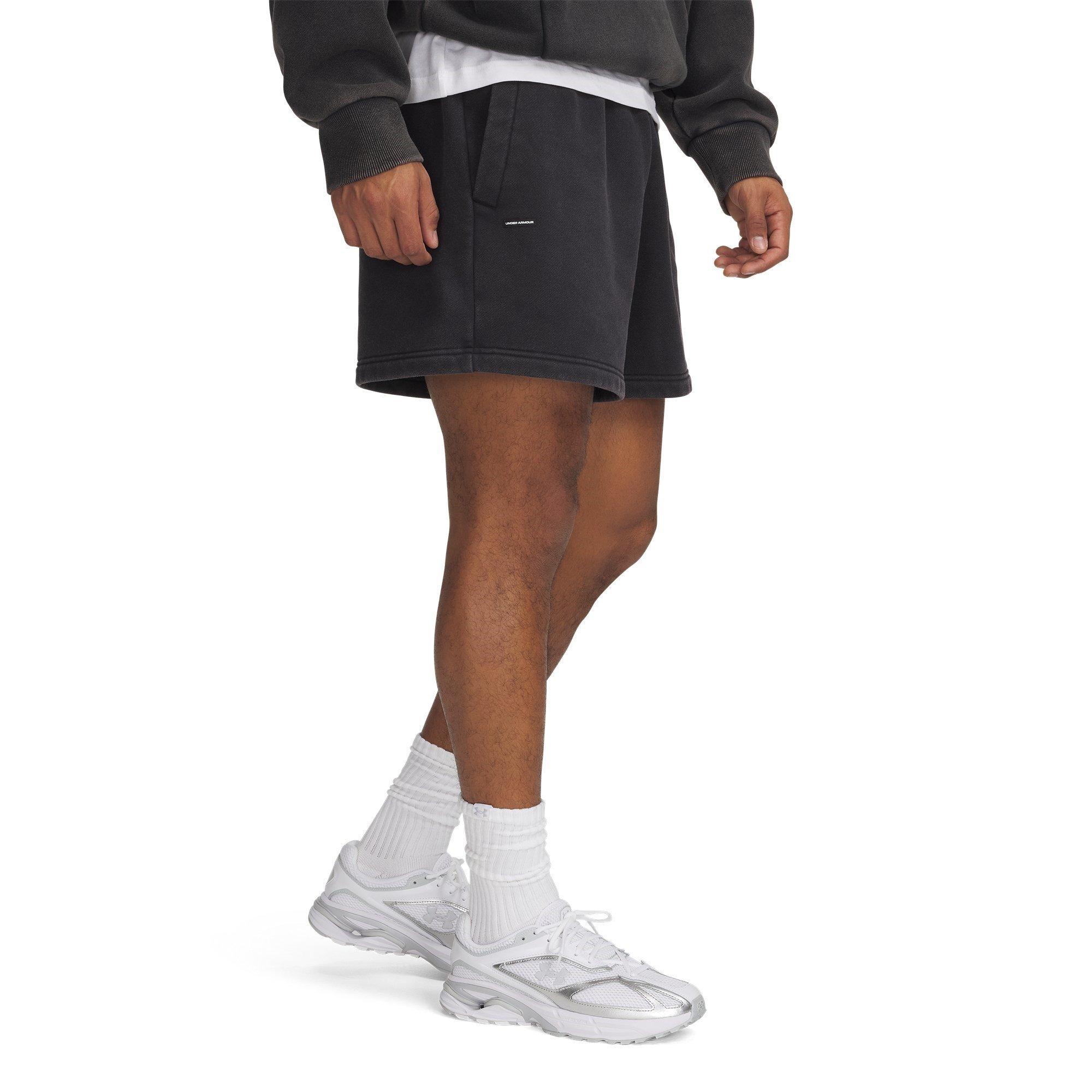 Black - Under Armour - Men's Icon Fleece Jogger Shorts - 1