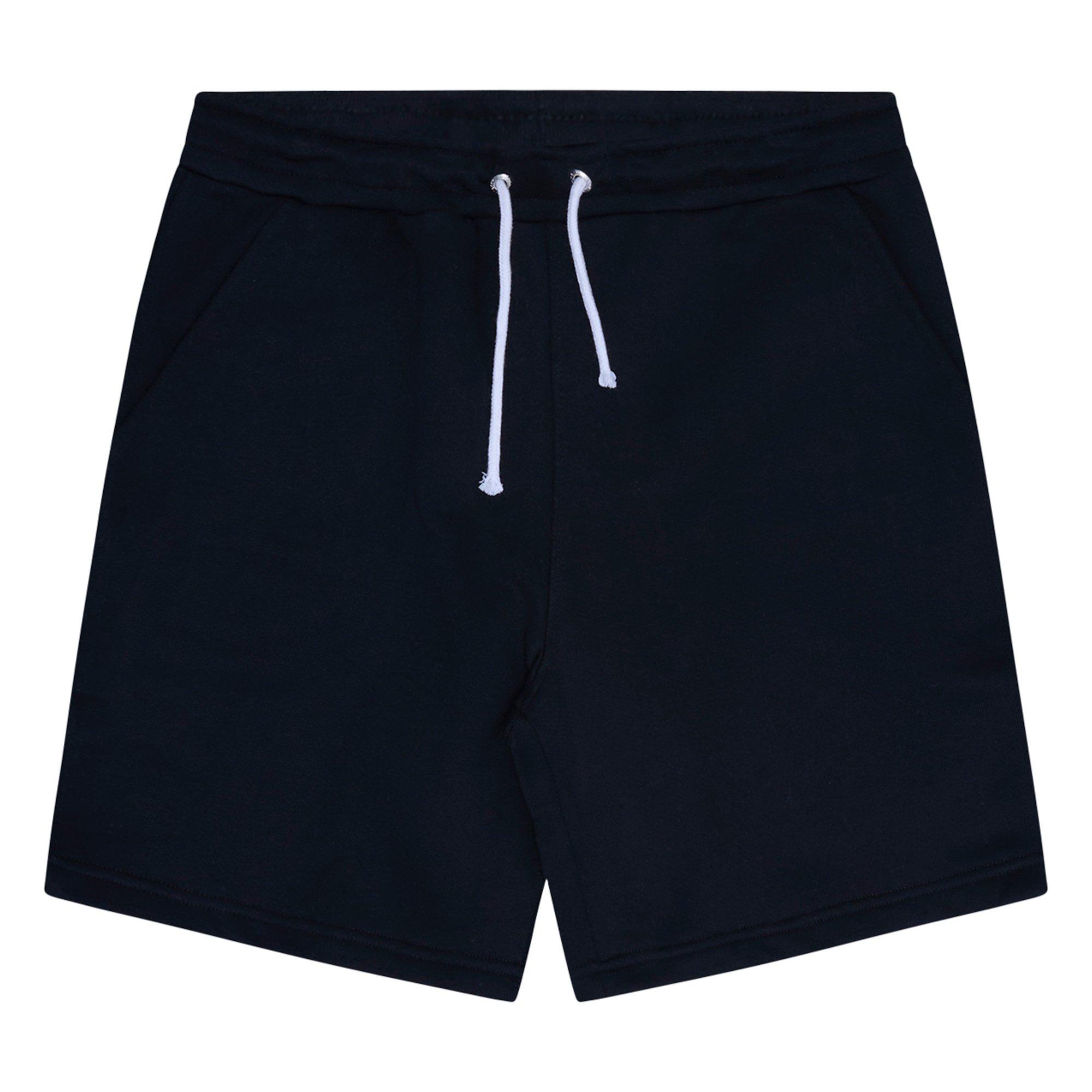 Preto - Ellesse - Men's Fleece Jogger Shorts