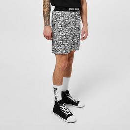 Palm Angels Beach Print Shorts