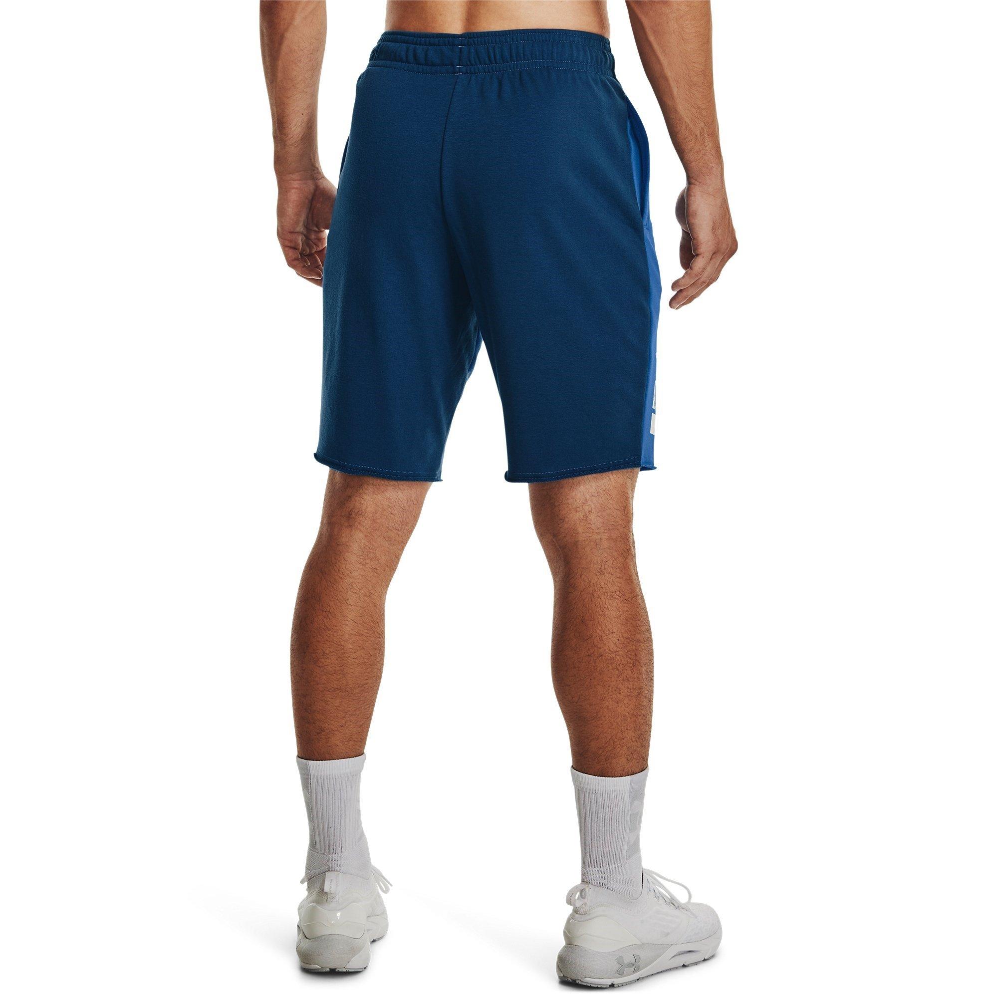 Blu - Under Armour - Armour Rival Terry Shorts Mens - 3