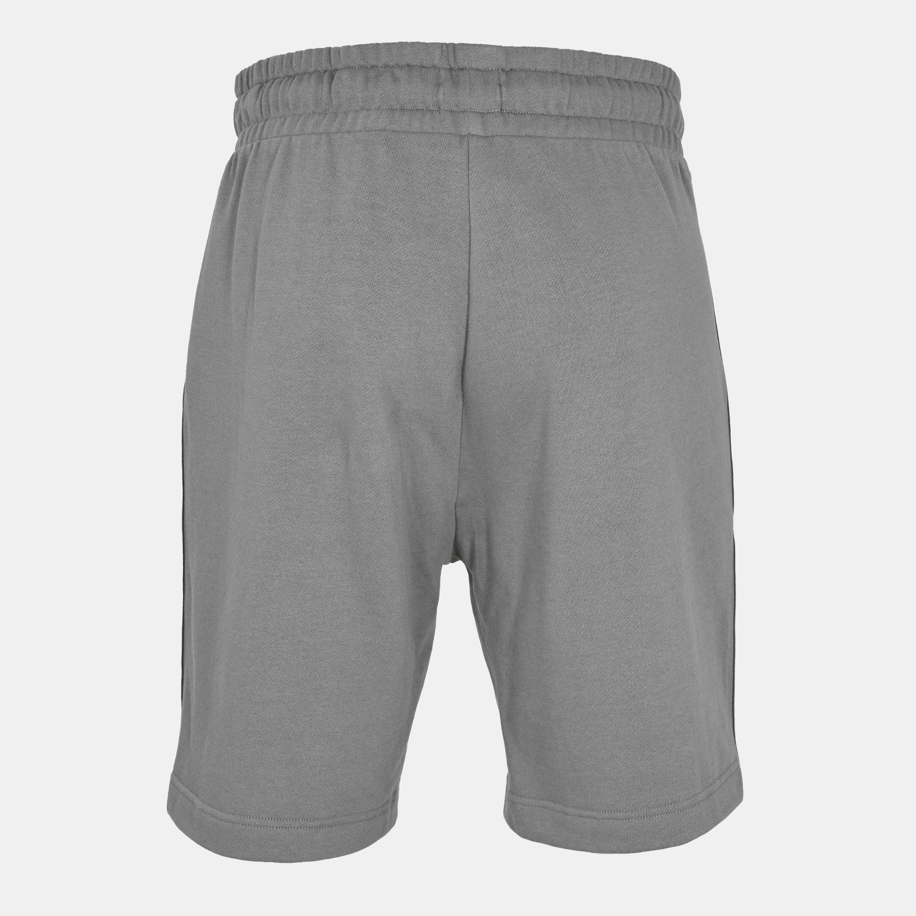 Medium Grey 034 - Hugo - Boss Sporty Logo Shorts - 2