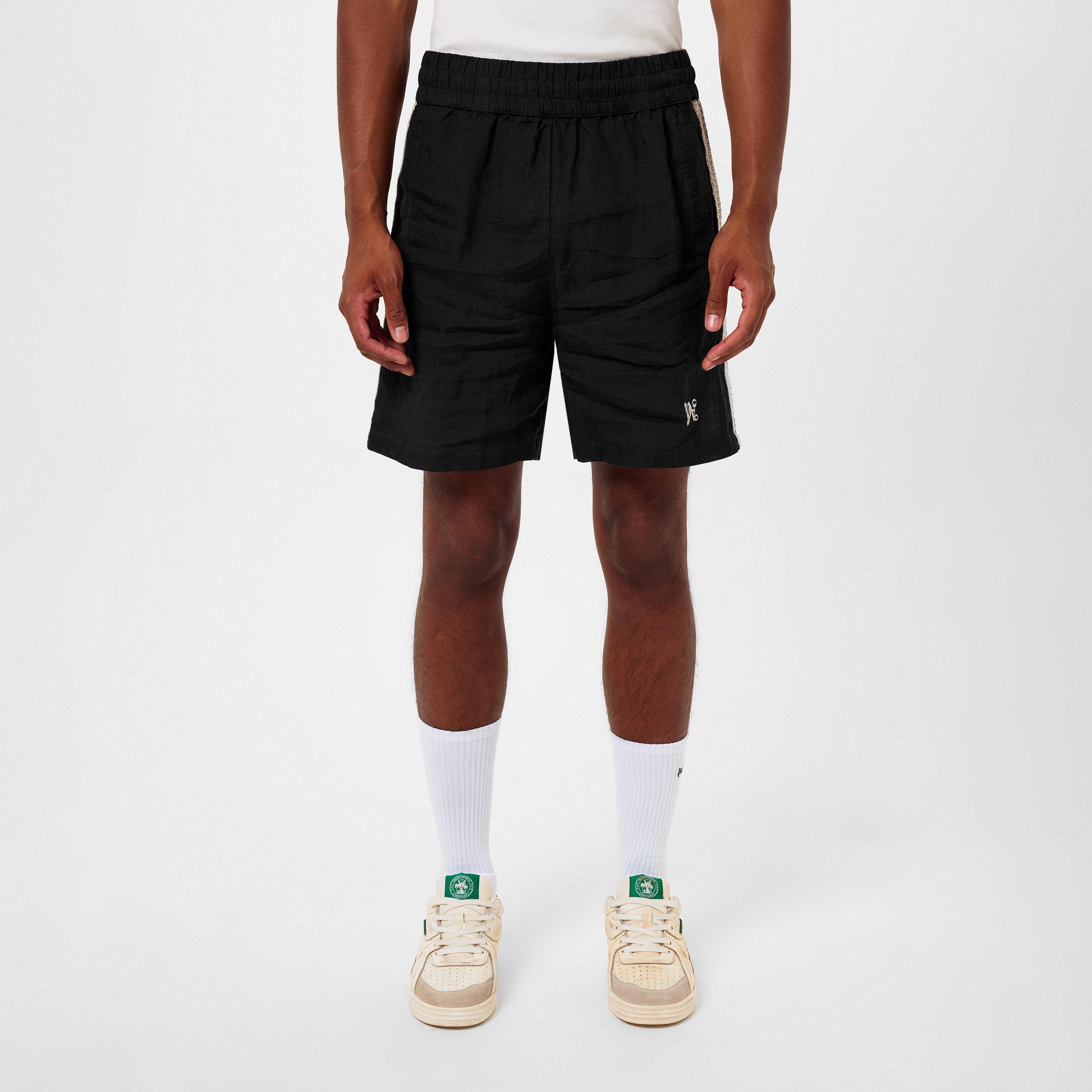 Blk Wht 1003 - Palm Angels - Pa Track Shorts - 3