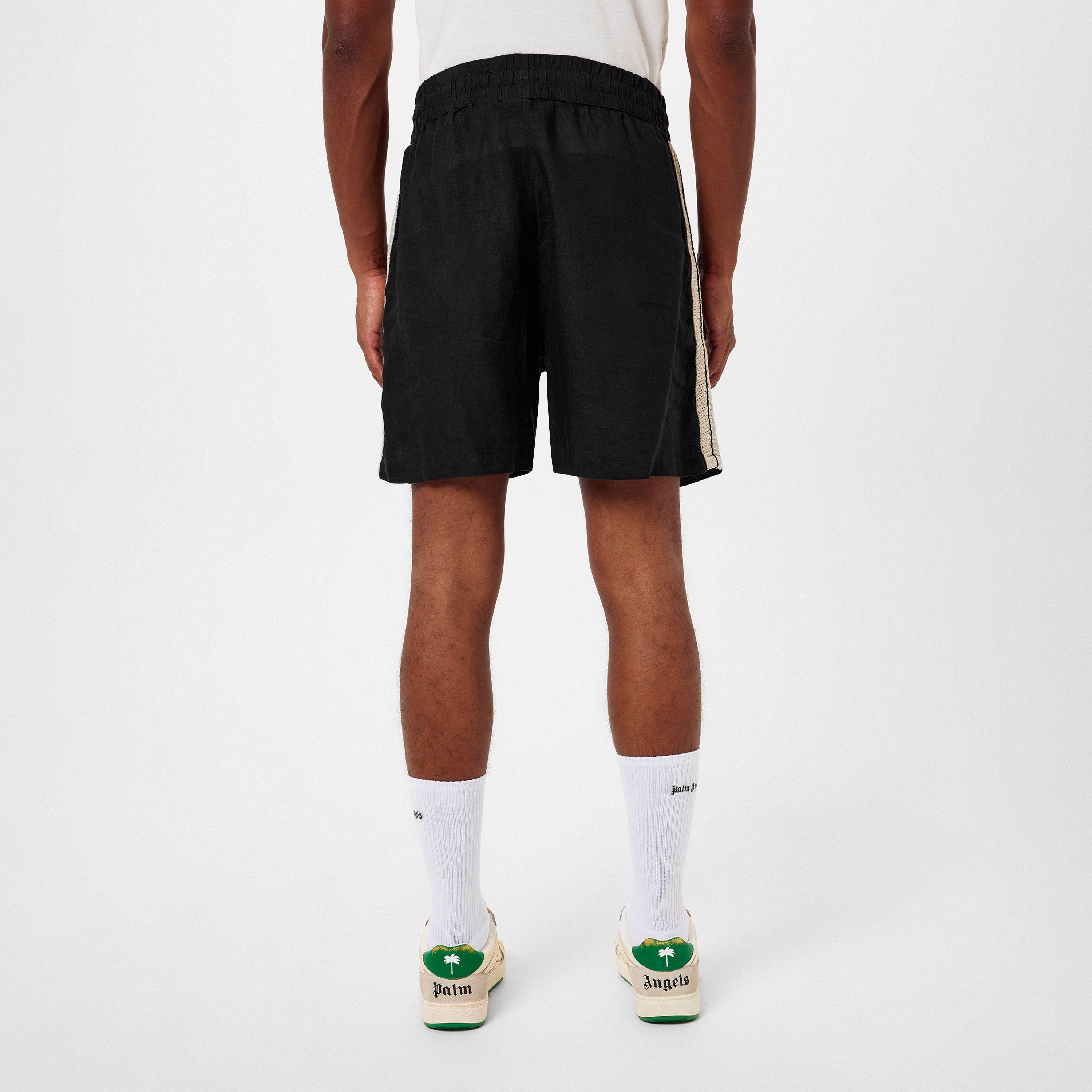 Blk Wht 1003 - Palm Angels - Pa Track Shorts - 4