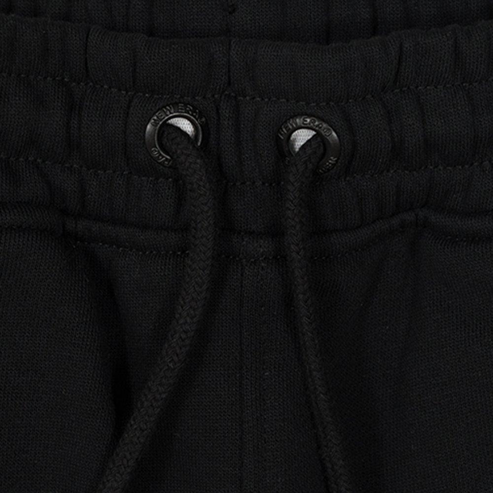 Black - New Era - Essentials York Yankees Fleece Jogger Shorts - 3