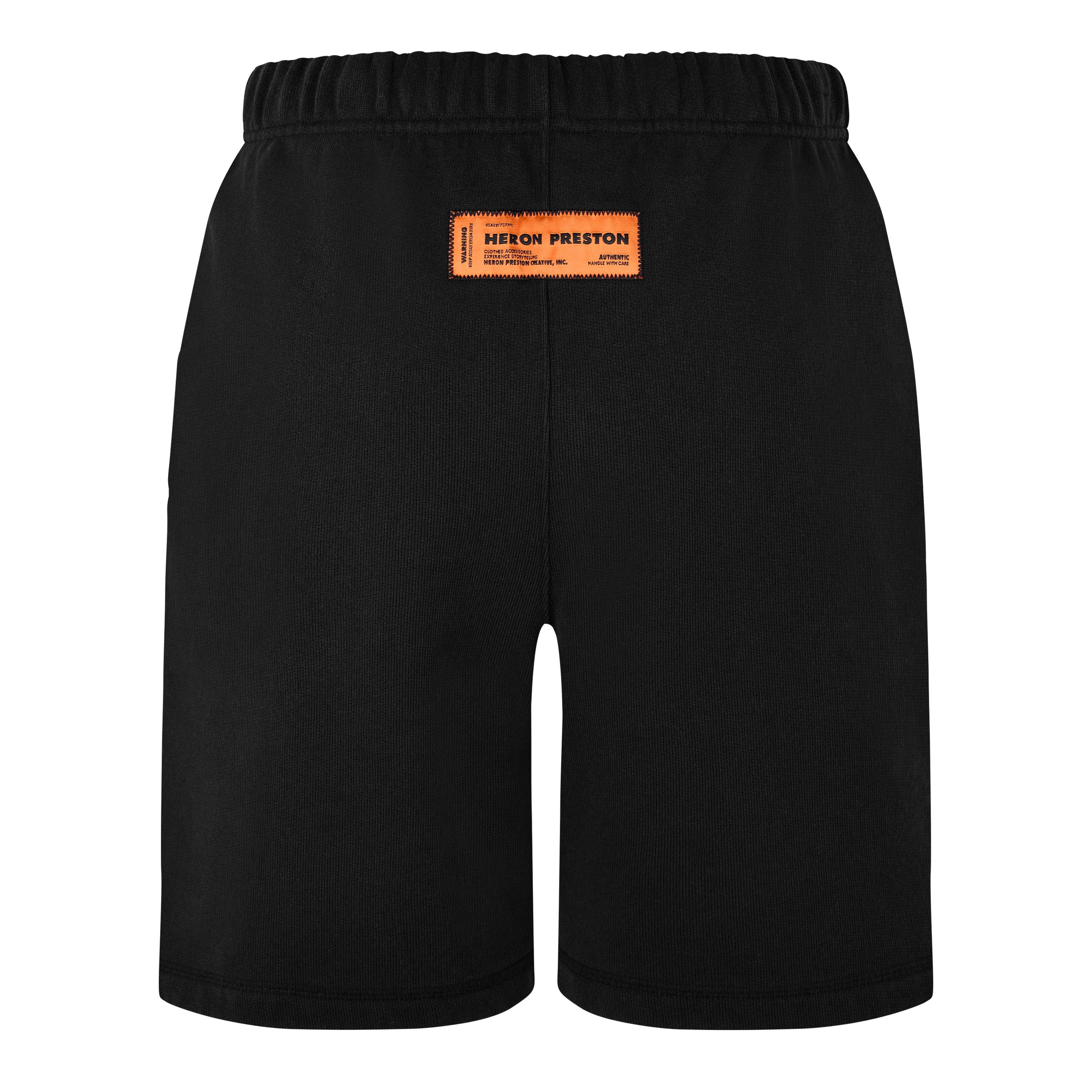 Black - Heron Preston - Men's Fleece Jogger Shorts - 6