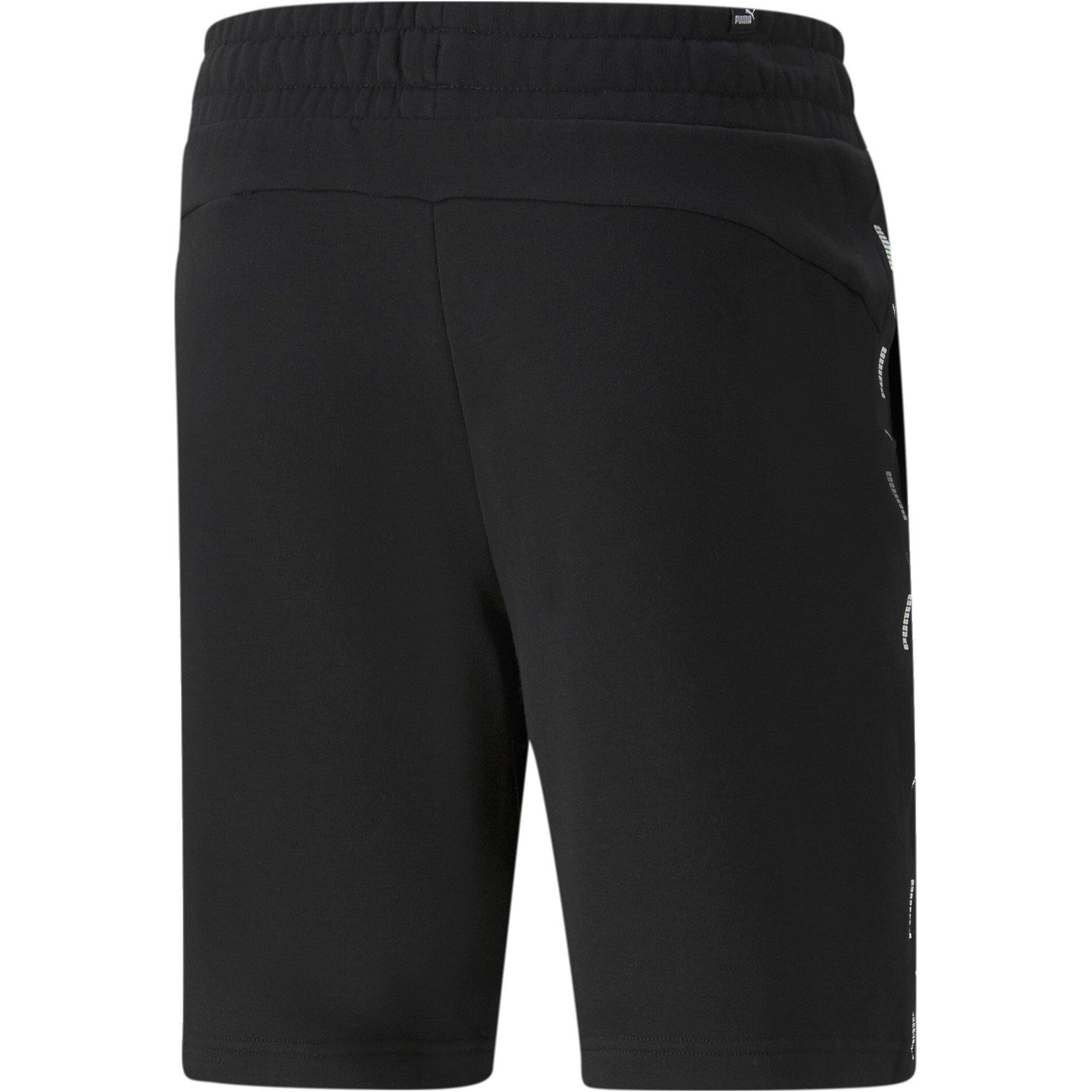 PUMA PRETO - Puma - Fleece Jogger Shorts - 6