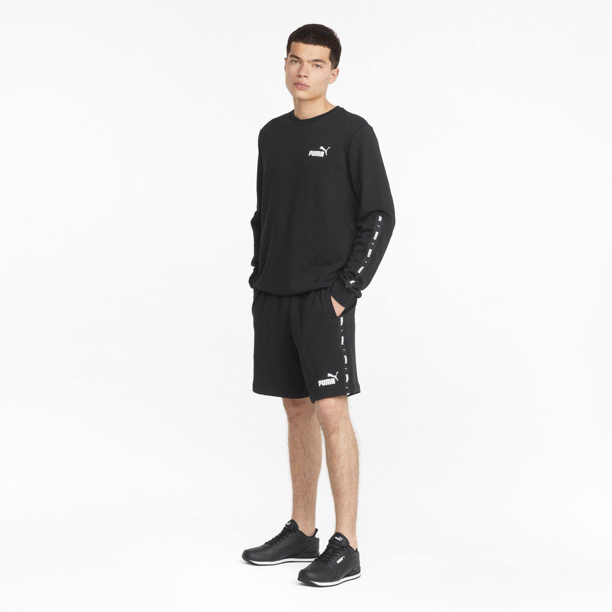 PUMA PRETO - Puma - Fleece Jogger Shorts - 4