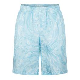 Versace Barocco Silk Shorts