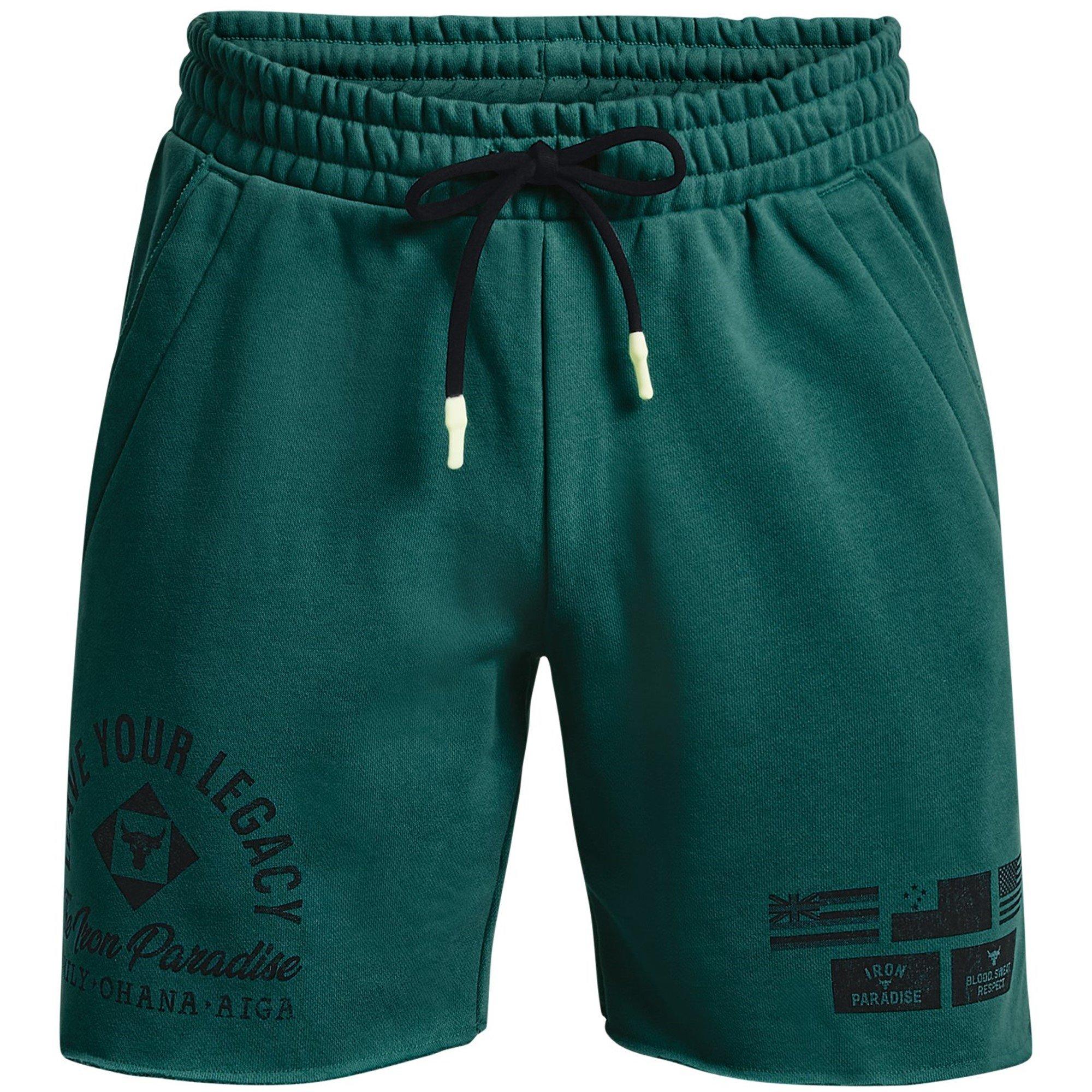 Under Armour Men's Rck Heavyweight Performance Gym Shorts - Green - S