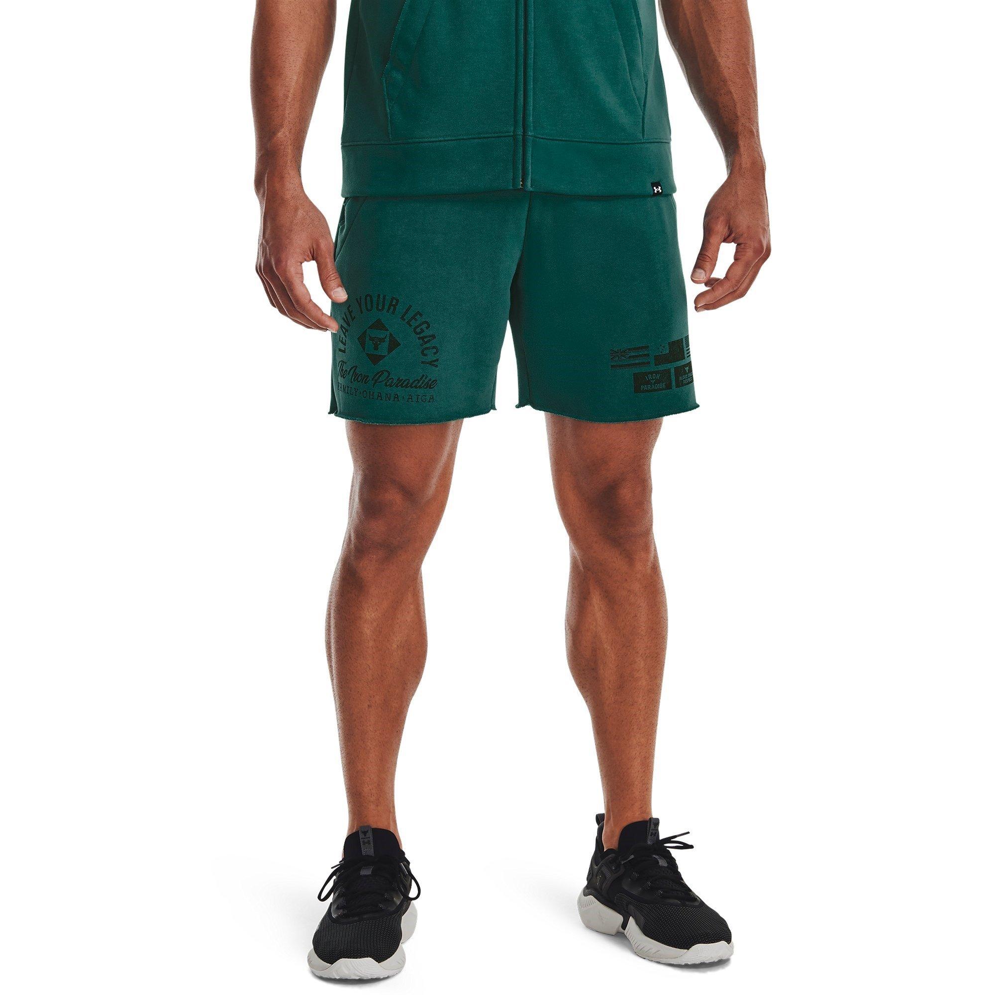 Verde - Under Armour - Rck Heavyweight Performance Gym Shorts - 2