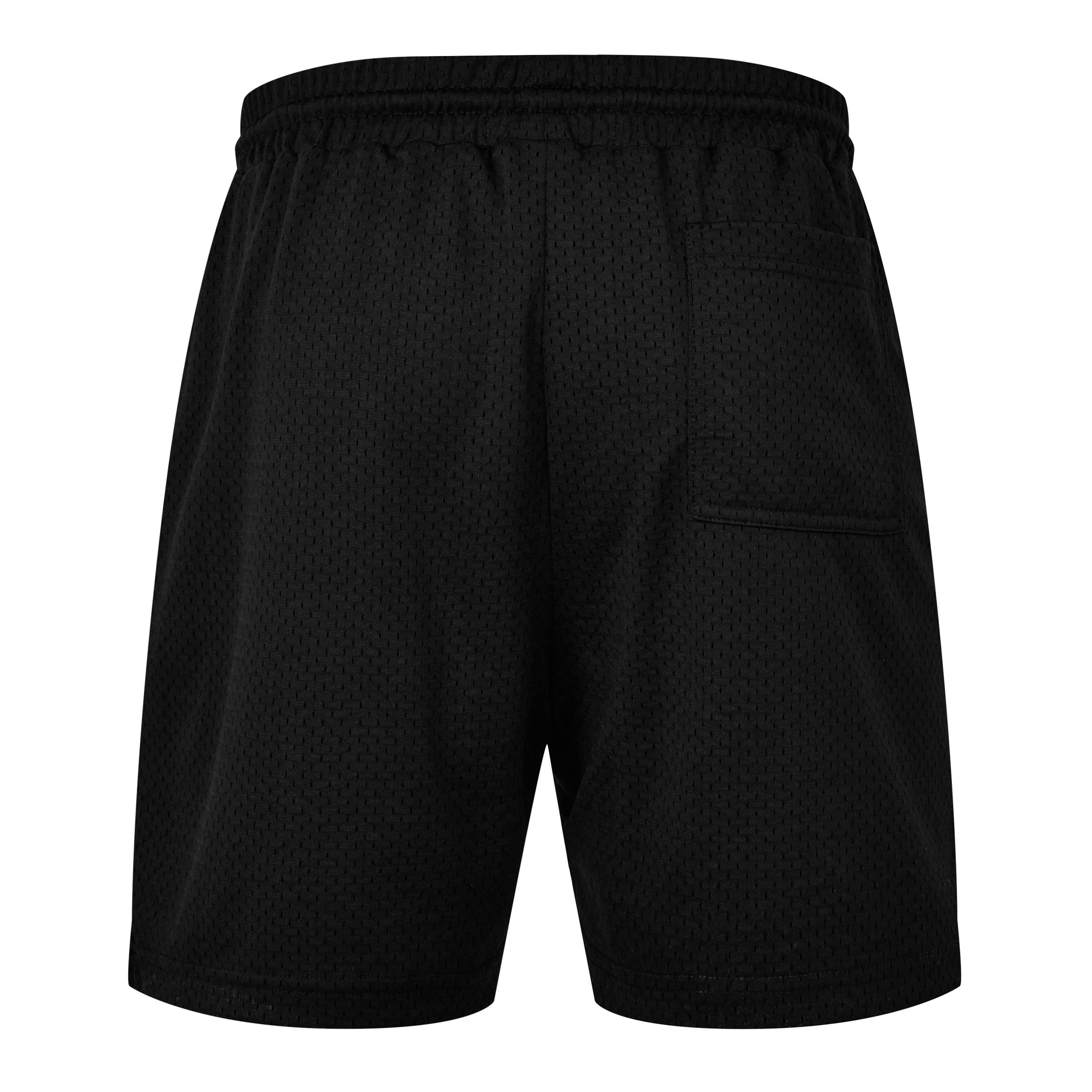 Black - Represent - Men's Owners Club Mesh Shorts, Breathable Design - 2