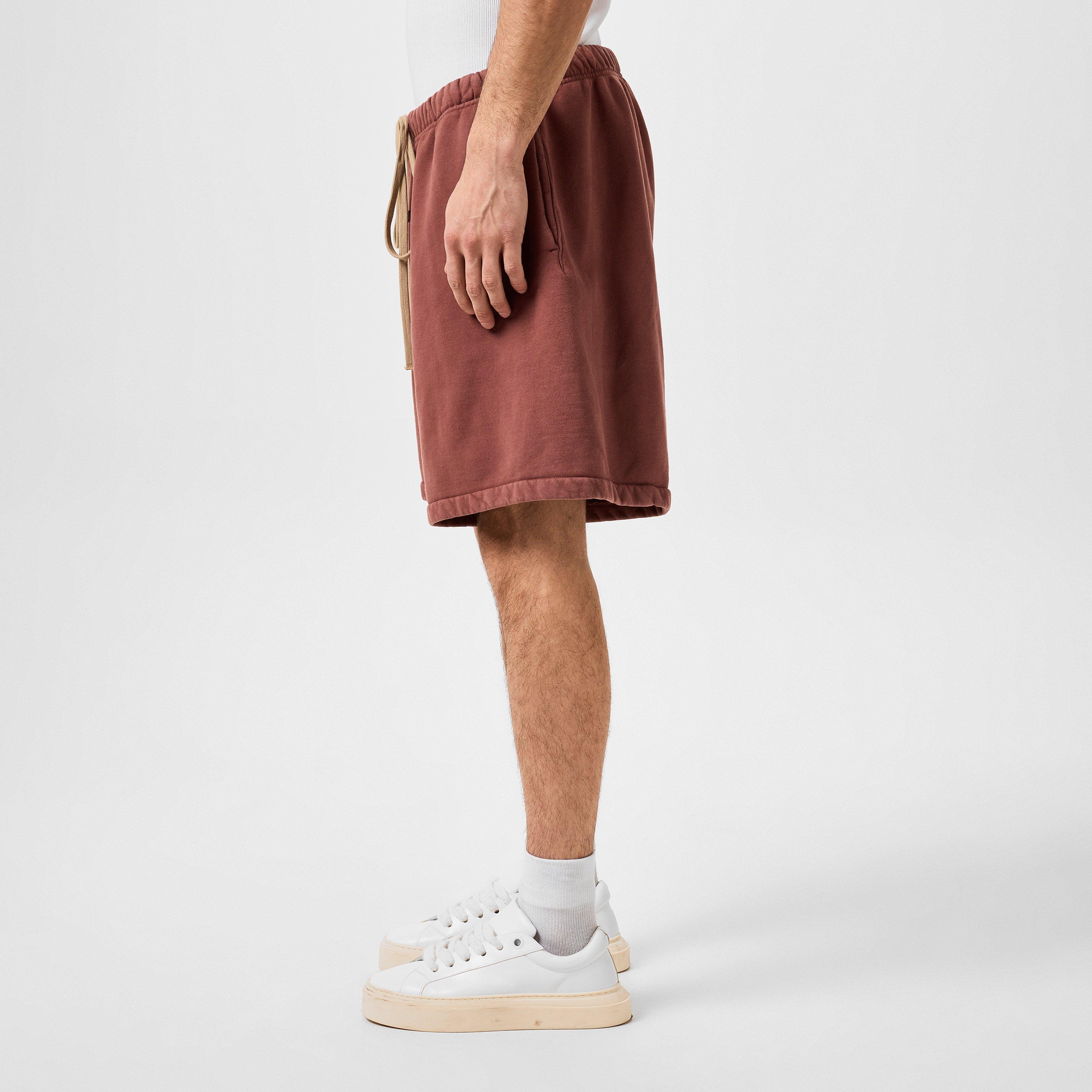Crimson - Fear Of God Essentials - Heavy Fleece Sweatshorts - 5