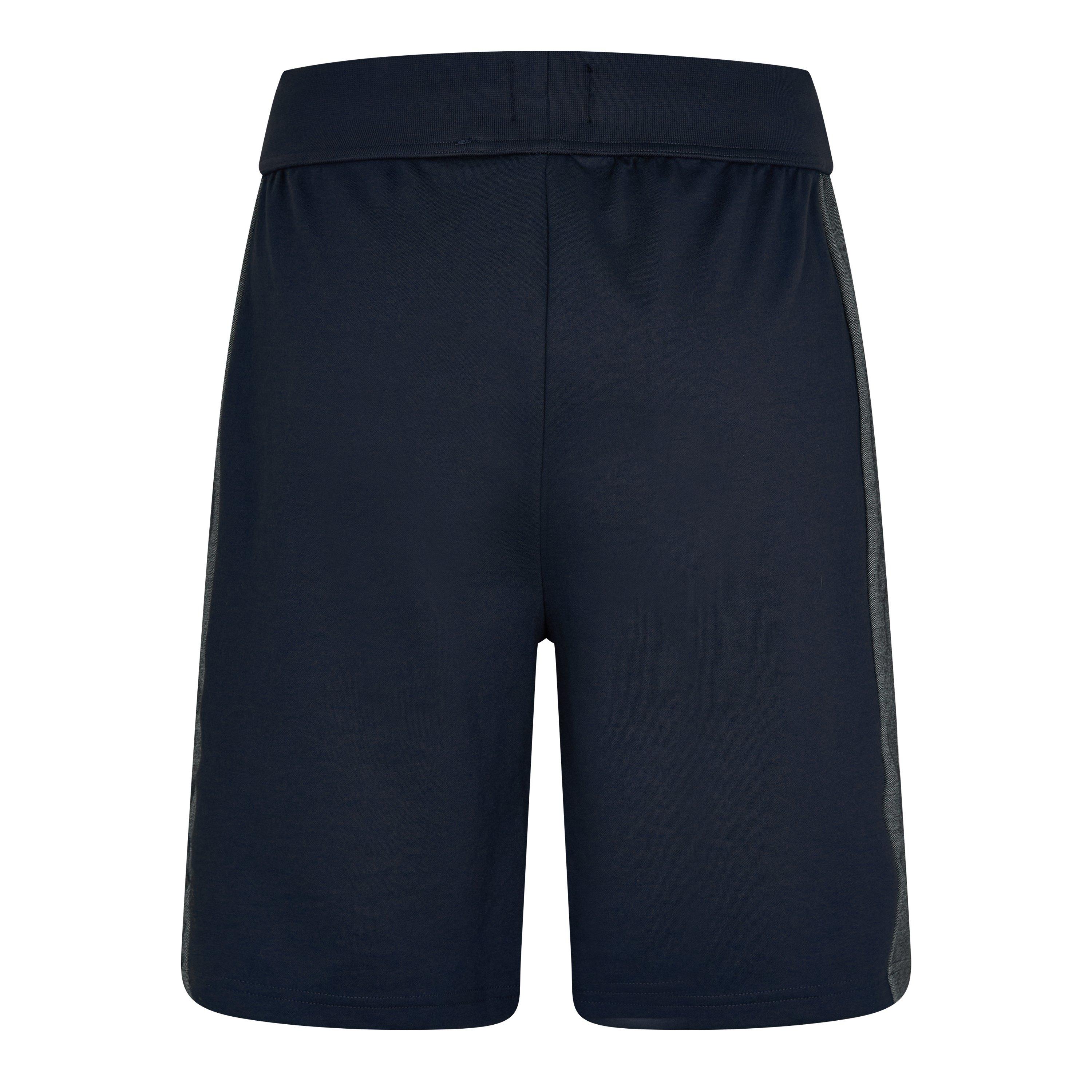 Navy/White 403 - Boss - Men's Fleece Jogger Shorts - 2