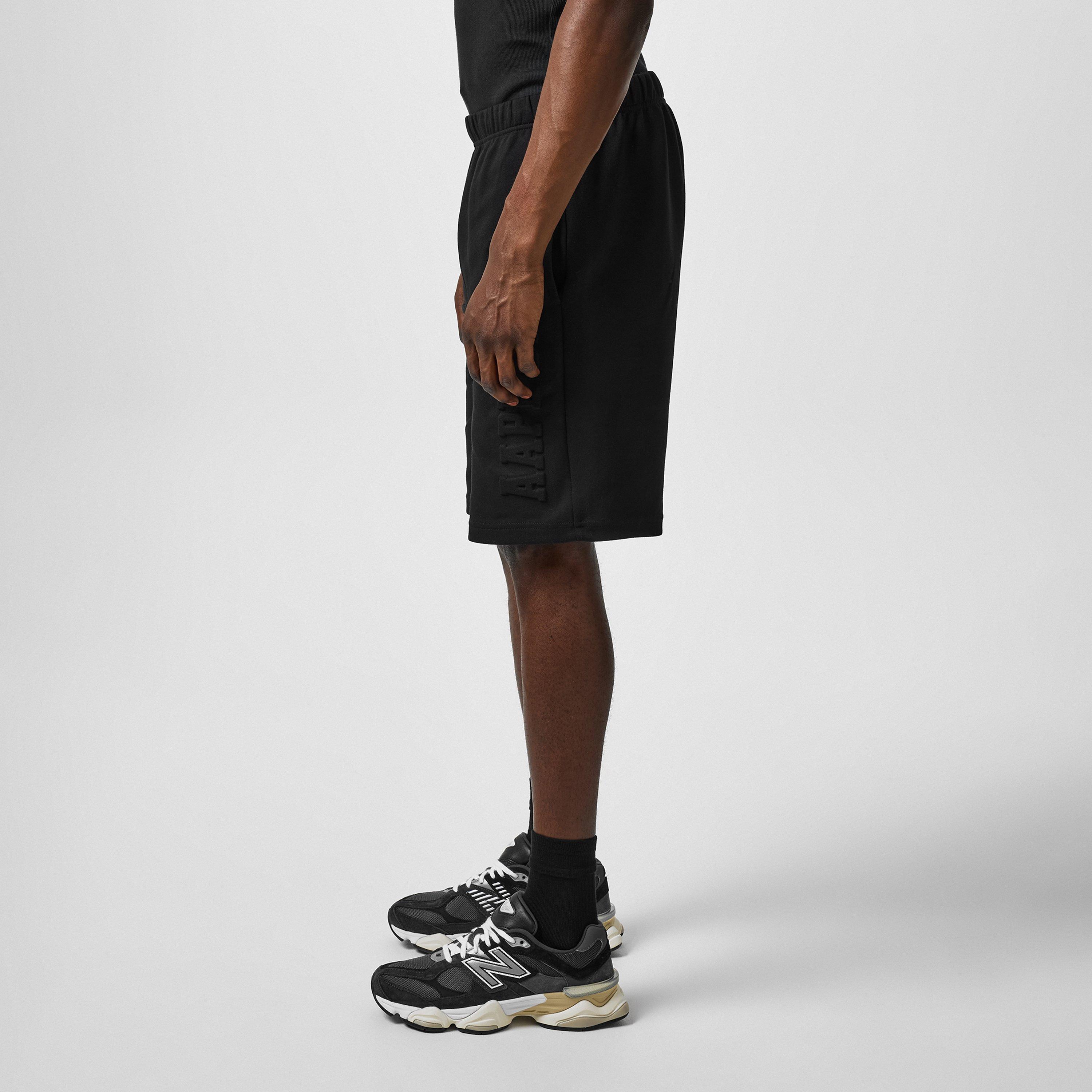 Black - AAPE - Jersey Shorts - 2