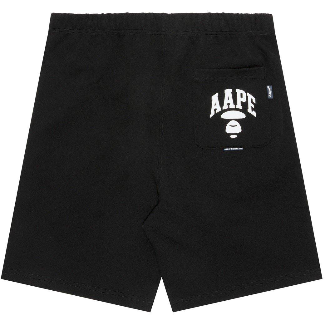 Black - AAPE - Jersey Shorts - 8