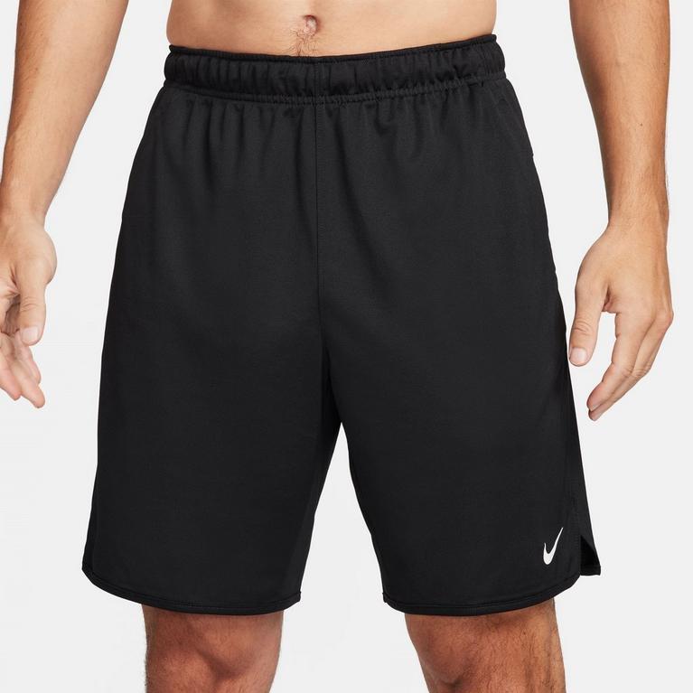 Noir/Gris foncé/Blanc - Nike - Totality Men's Dri-FIT 9 Unlined Versatile Shorts viscose - 1