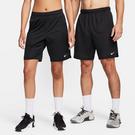 Noir/Gris foncé/Blanc - Nike - Totality Men's Dri-FIT 9 Unlined Versatile Shorts viscose - 5