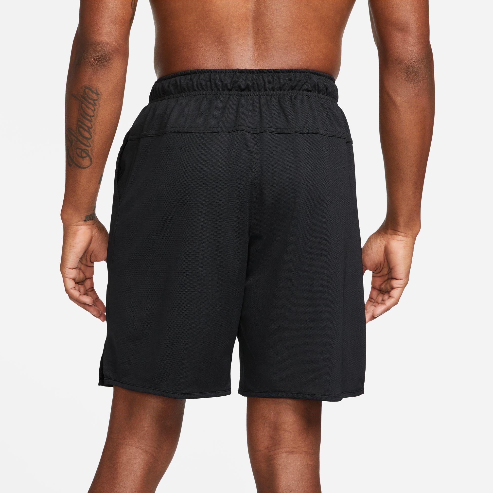Blk/IGry/Wht - Nike - Totality Men's Dri-FIT 9 Unlined Versatile Shorts - 9