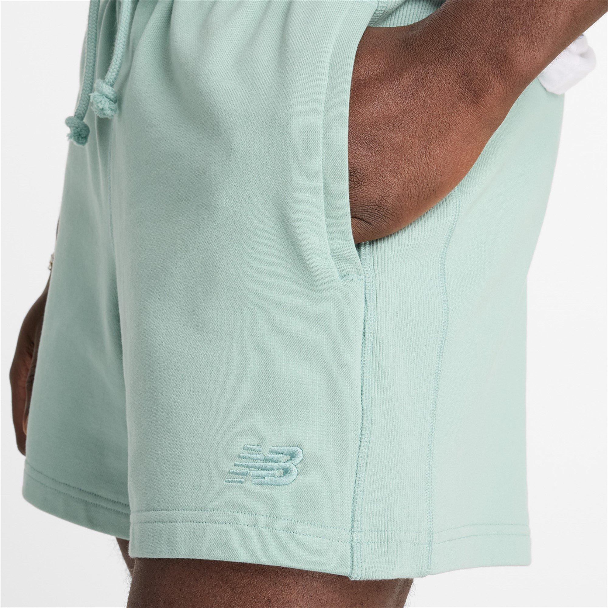 Zelena - New Balance - Men's Fleece Jogger Shorts - 3