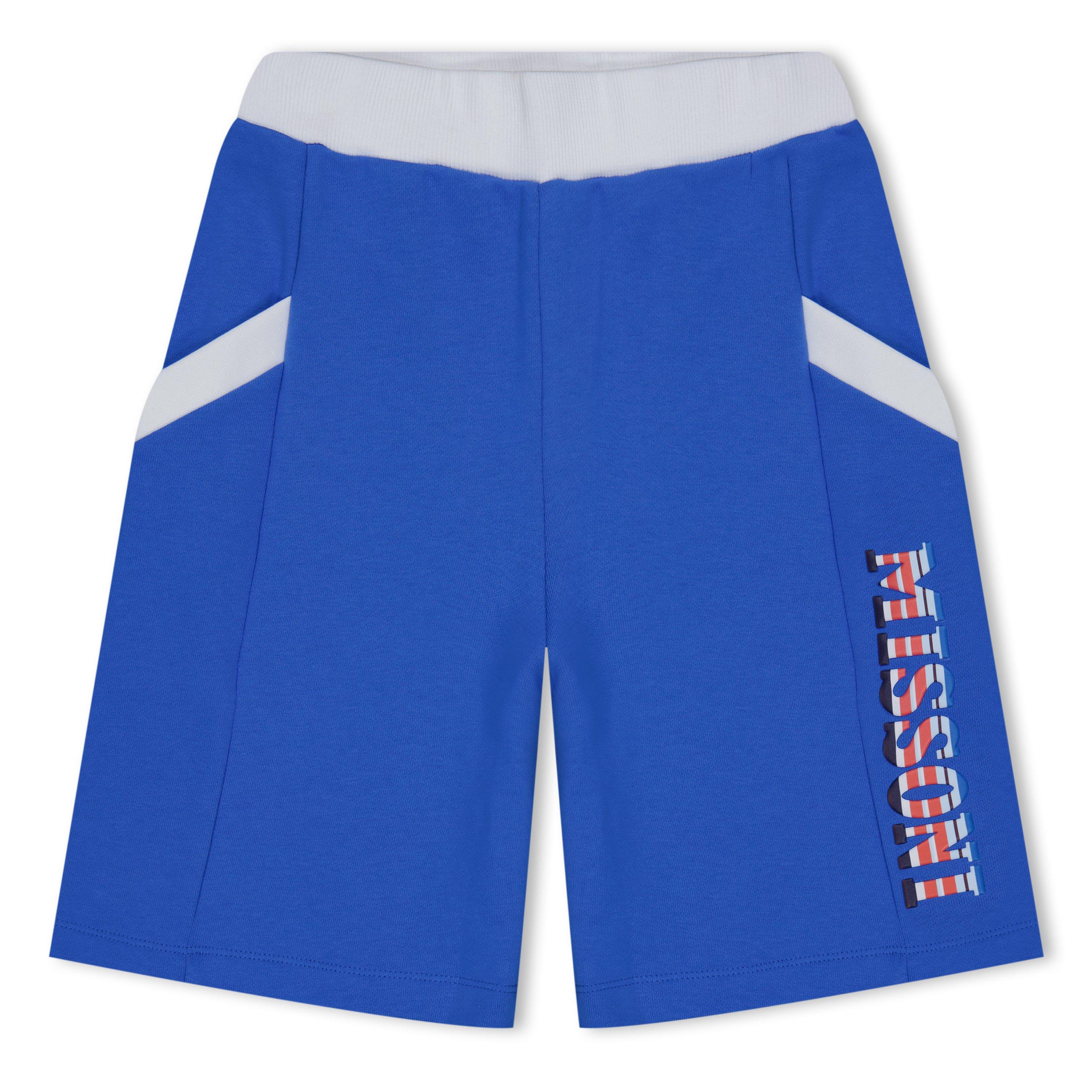 Missoni Kids' Logo Fleece Jogger Shorts