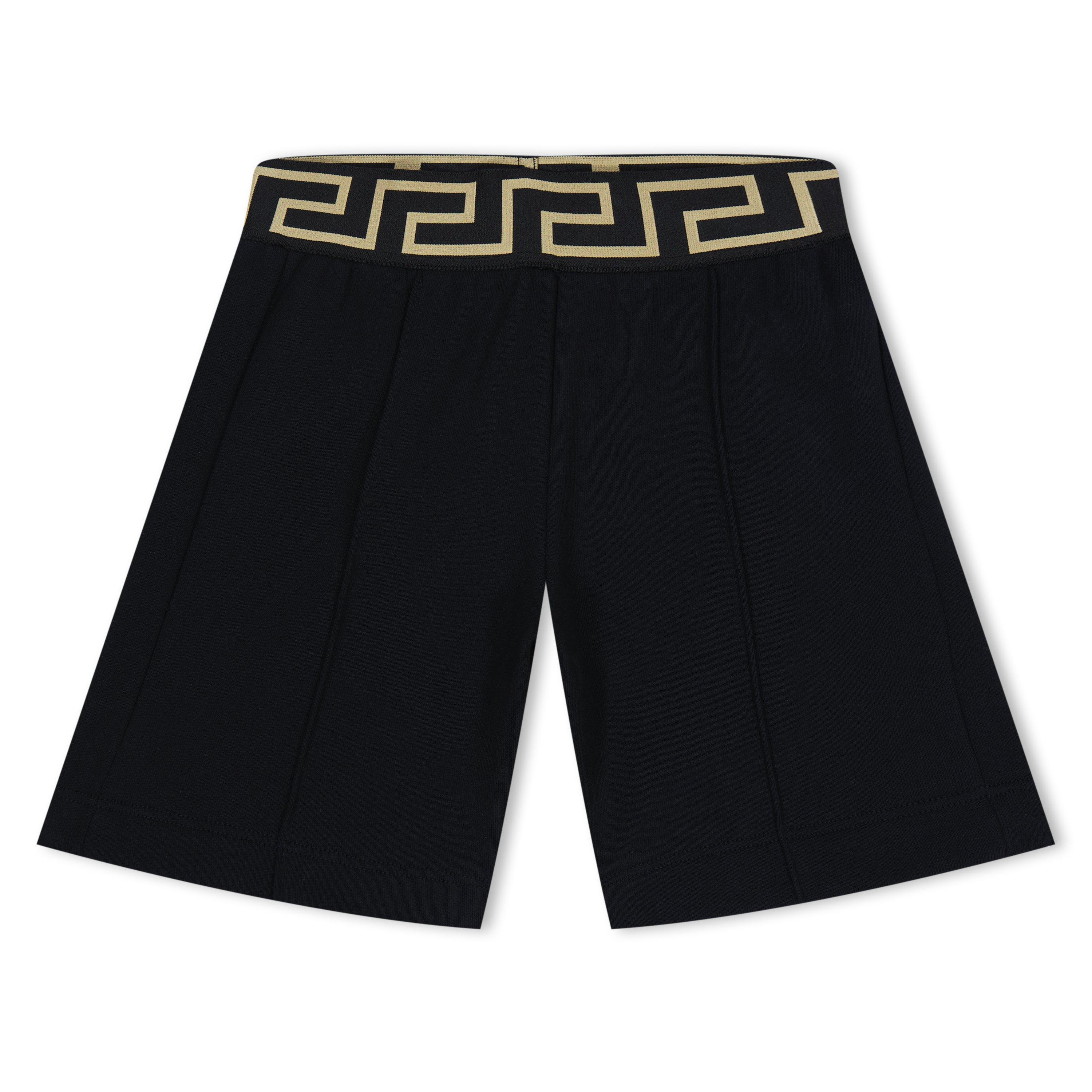 Blk/Gld 2B130 - Versace - Logo Shorts Juniors - 1