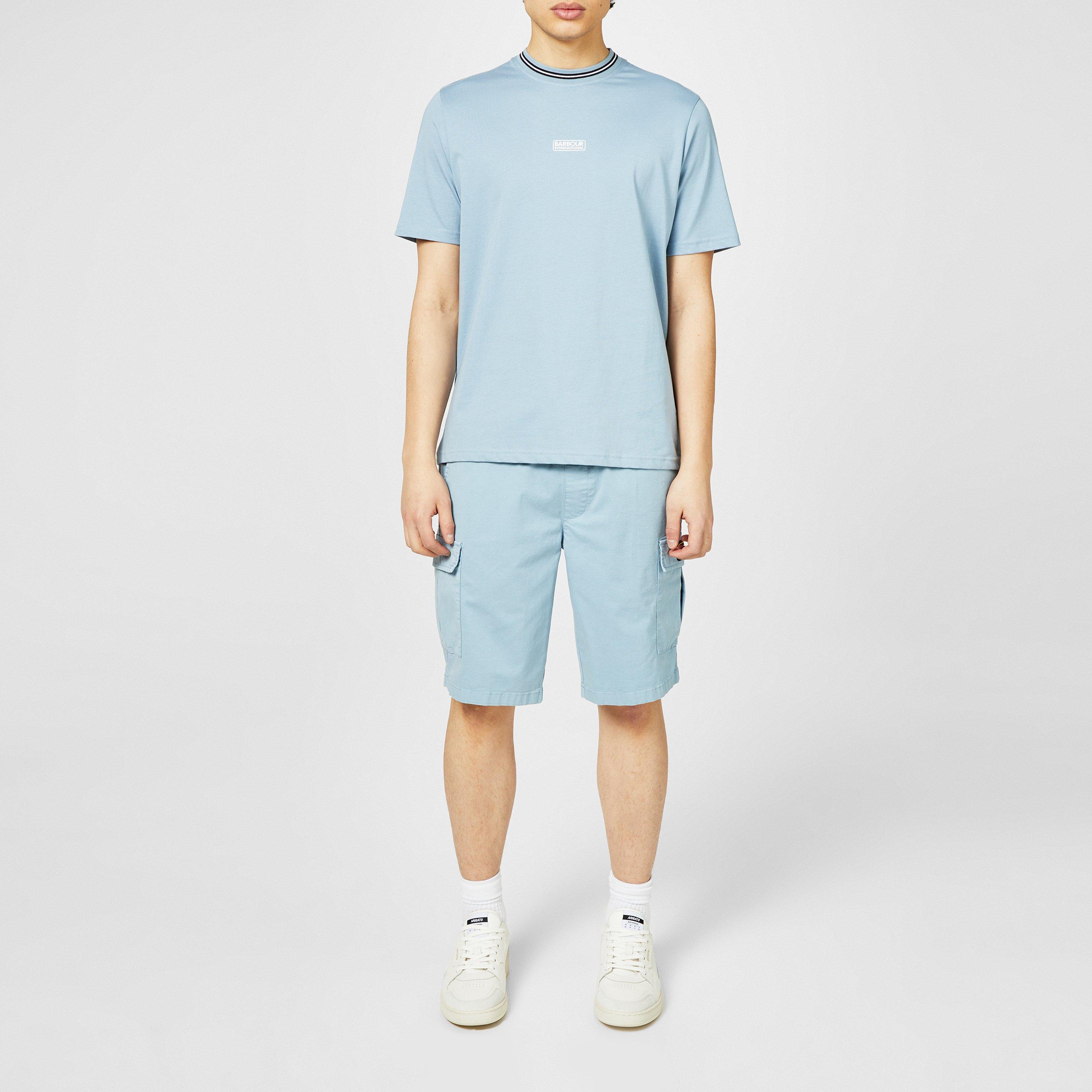 Powder Blue - Barbour International - Berni Short - 4