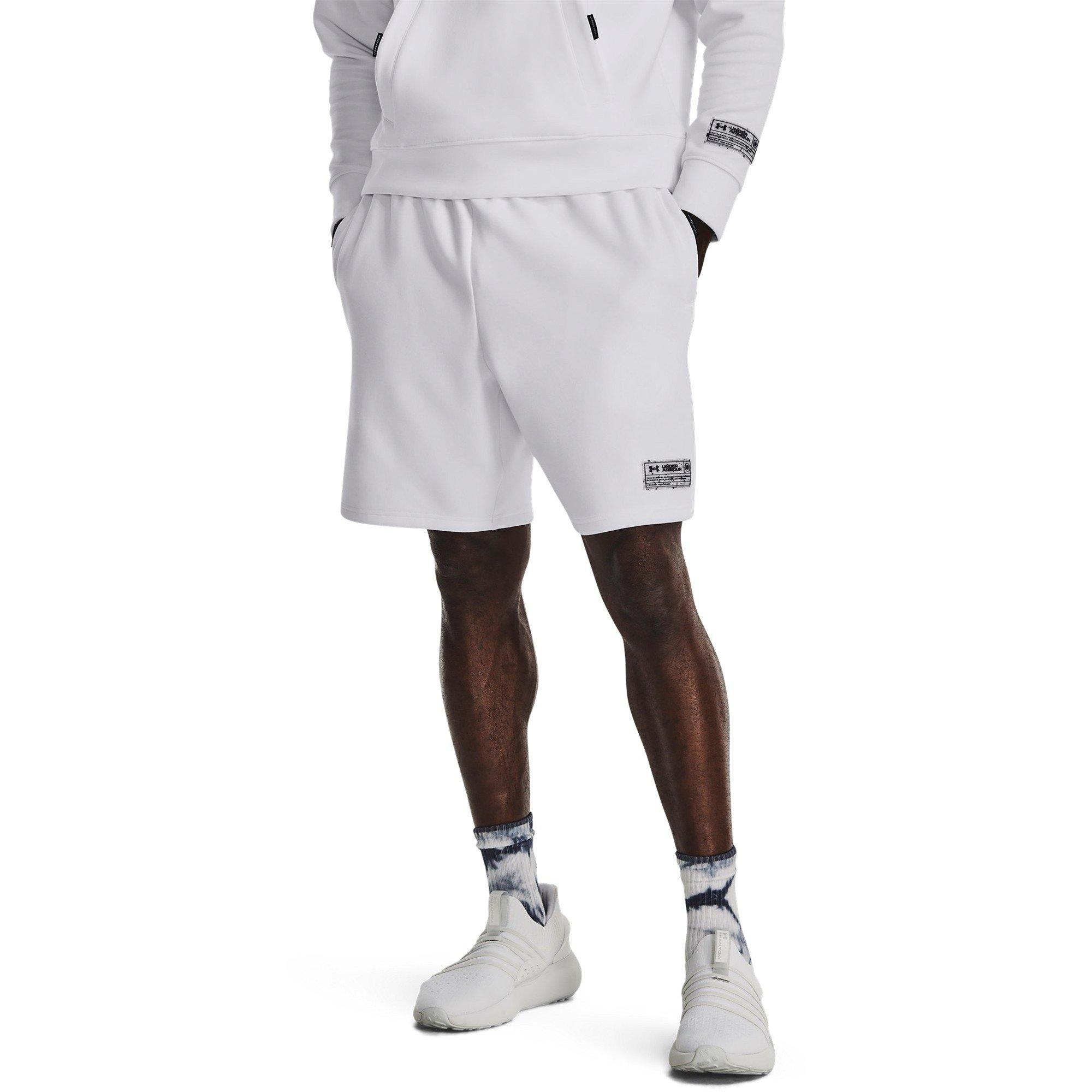 Weiß - Under Armour - Summit Knit Shorts Men's - 5