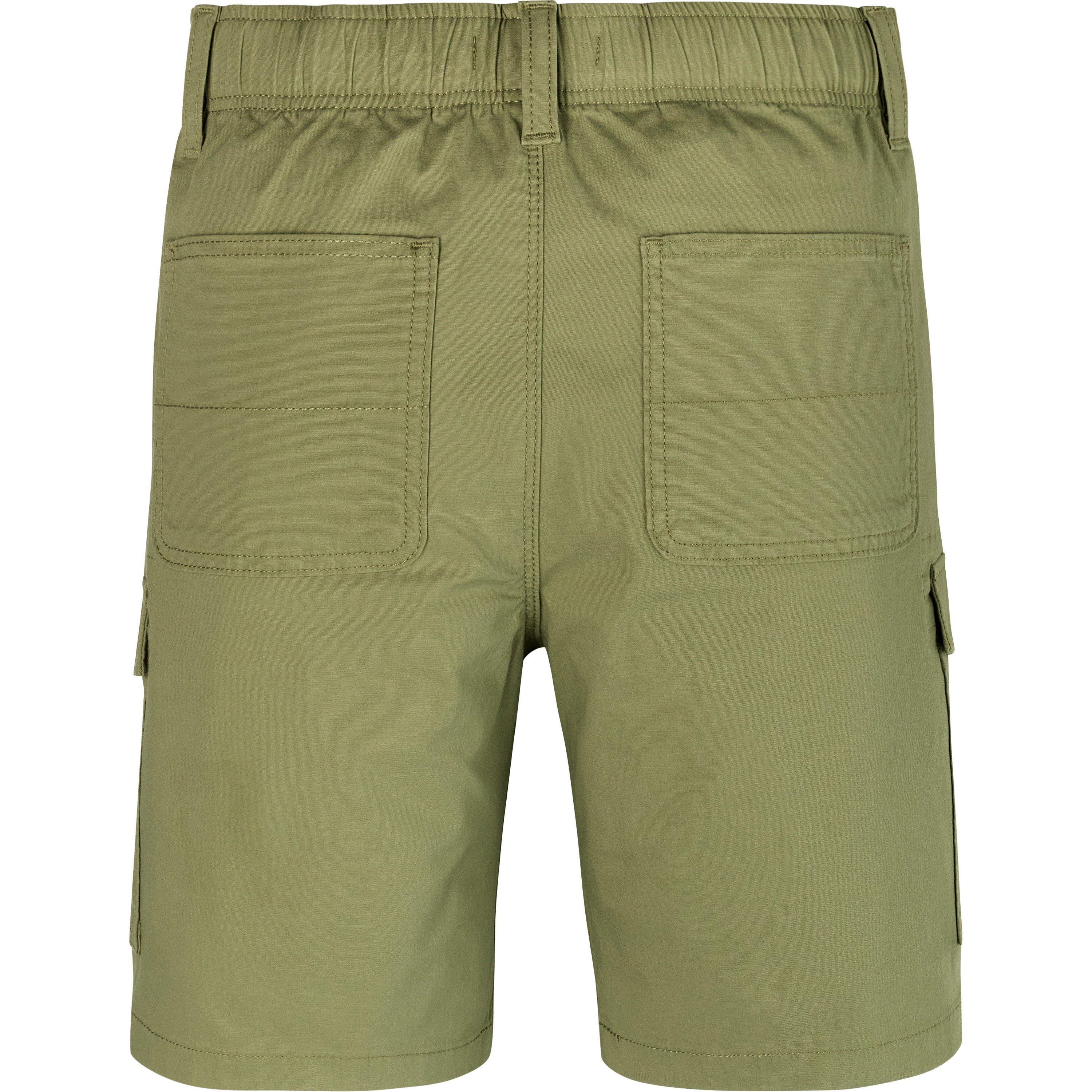 Vervaagd Olijfgroen - Tommy Hilfiger - Kids' Cargo Shorts - 2