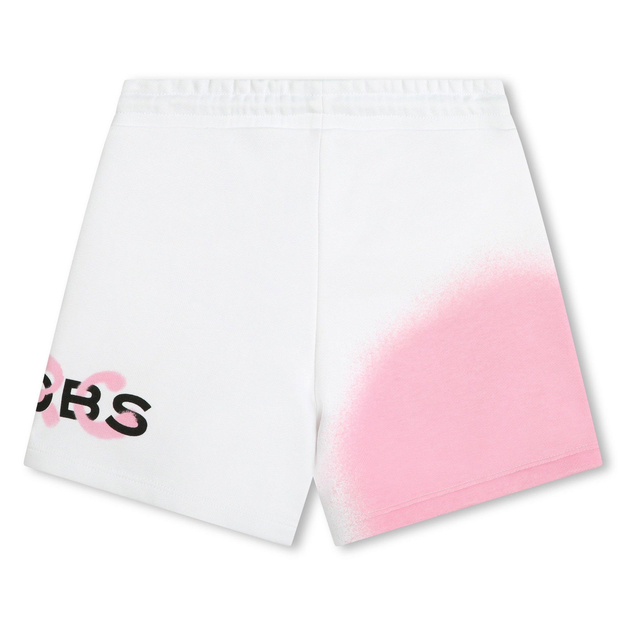 Bianco/Rosa 10P - Marc Jacobs - Graffiti Logo Shorts Juniors - 2