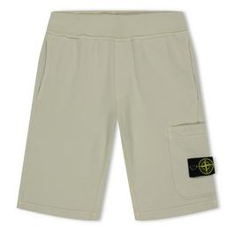 Stone Island Junior Badge Shorts