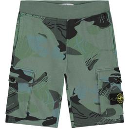 Stone Island Cargo Sweat Shorts Junior