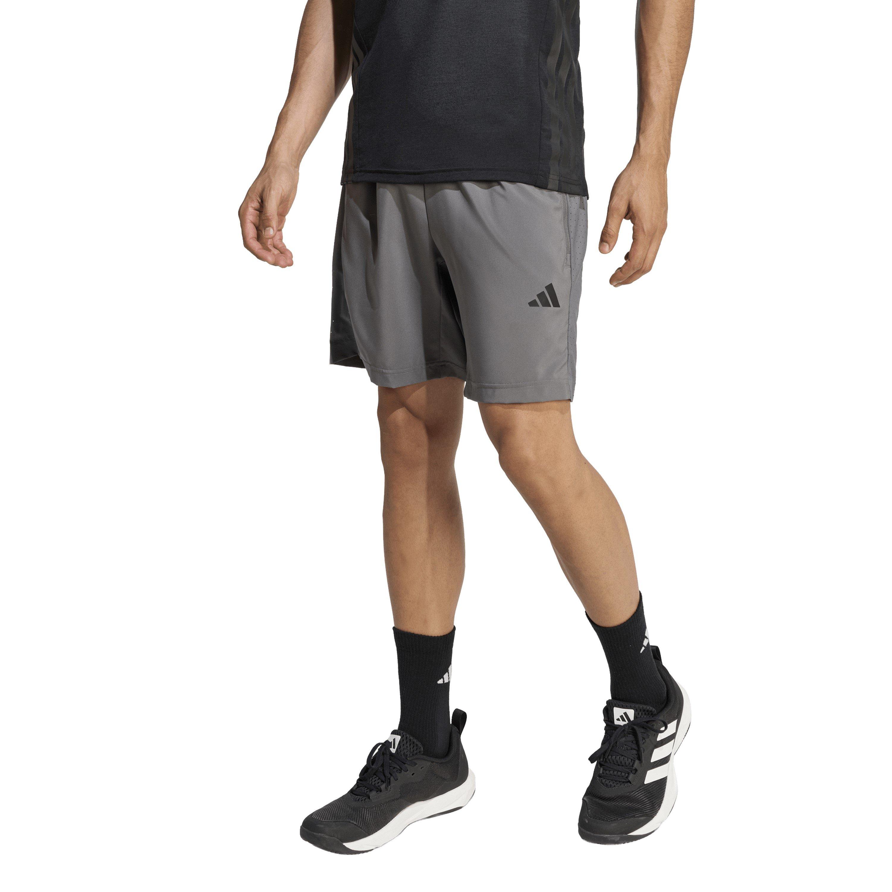 Grey Five/Black - adidas - Train Essentials Woven Training Shorts Mens - 2
