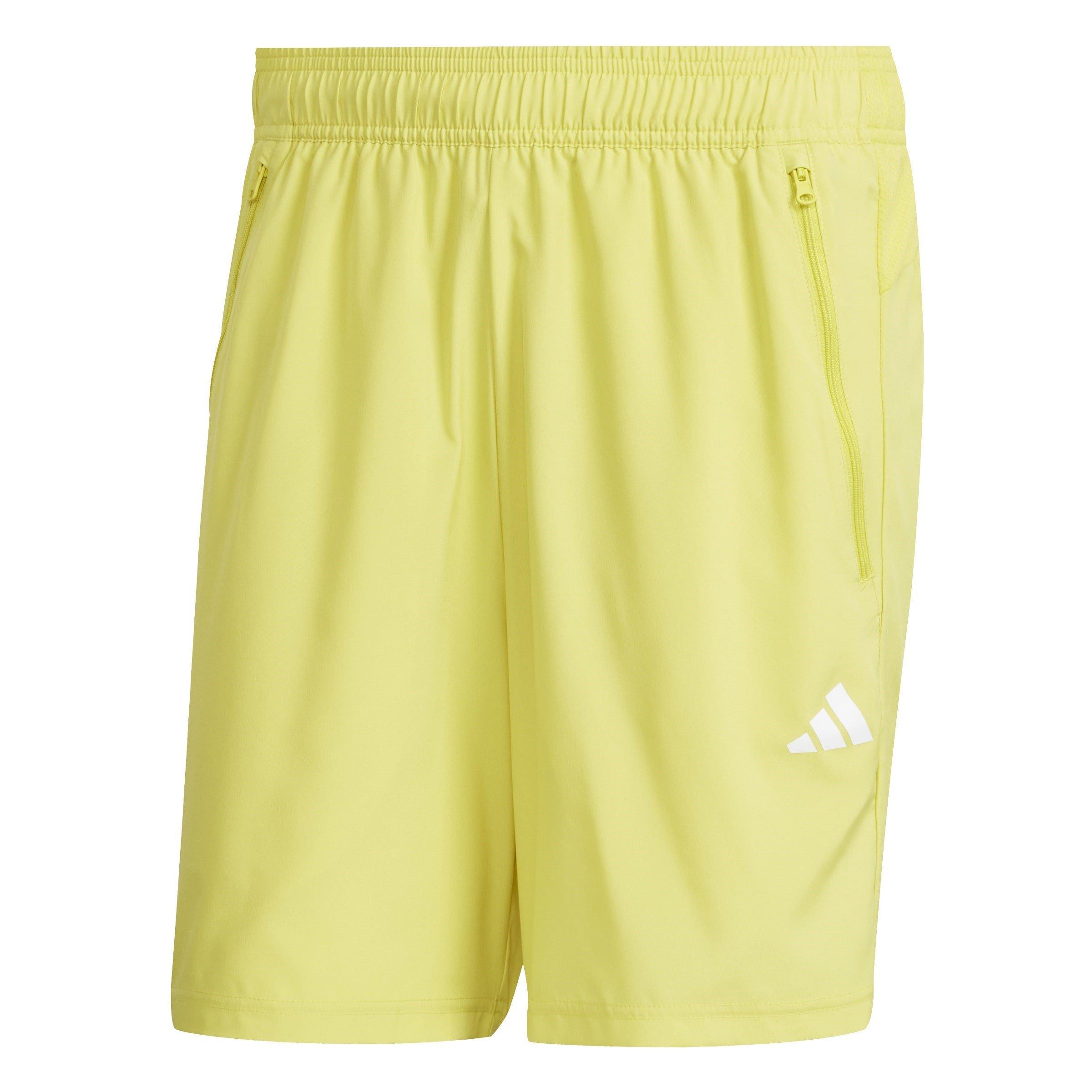 Adidas Men's Train Essentials Woven Training Shorts - Sulfur/White - S