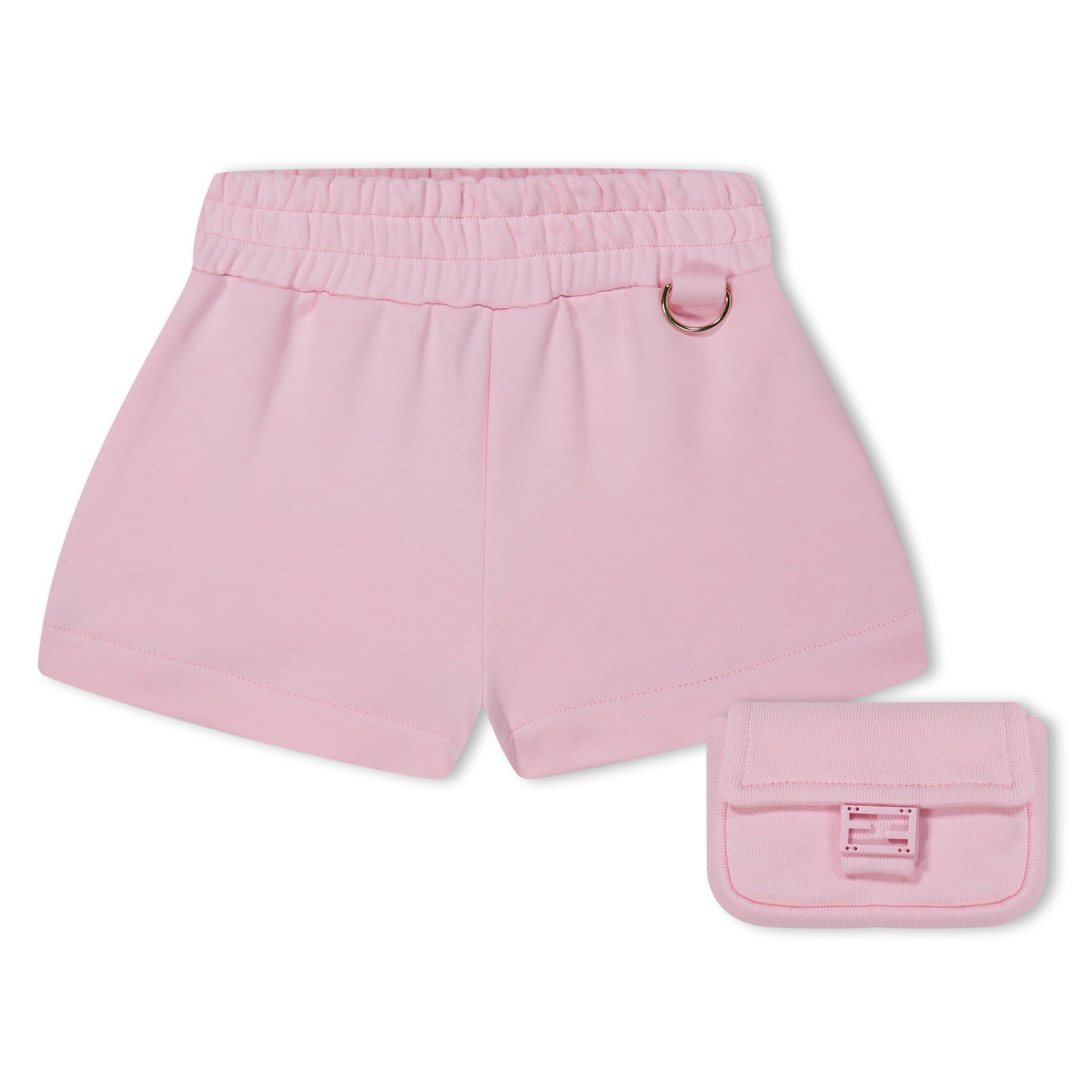 Fendi Logo Shorts Juniors - Pink F0QE5 - Size 14Y