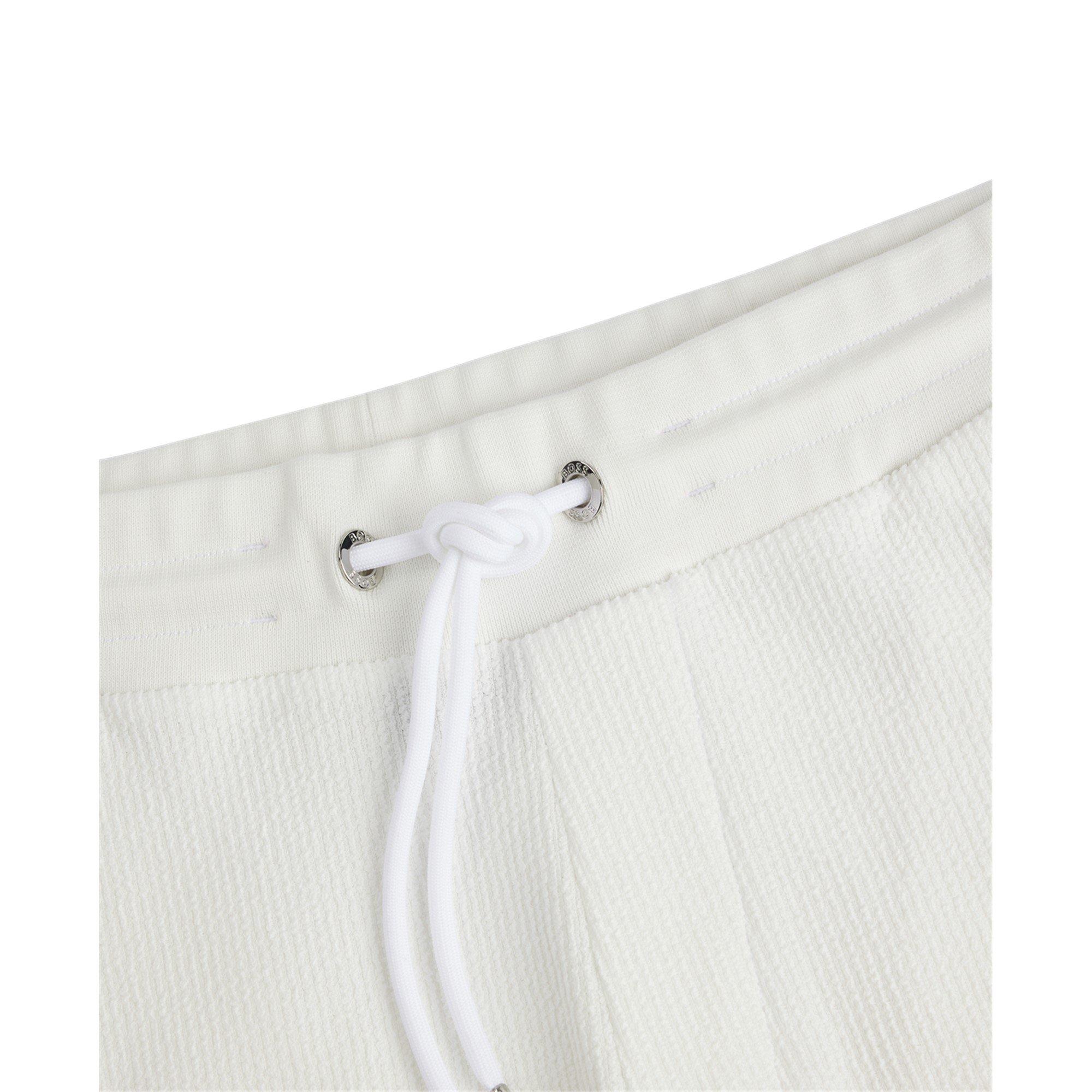 White 100 - Boss - Men's HBB Lasdun 129 Fleece Shorts - 2